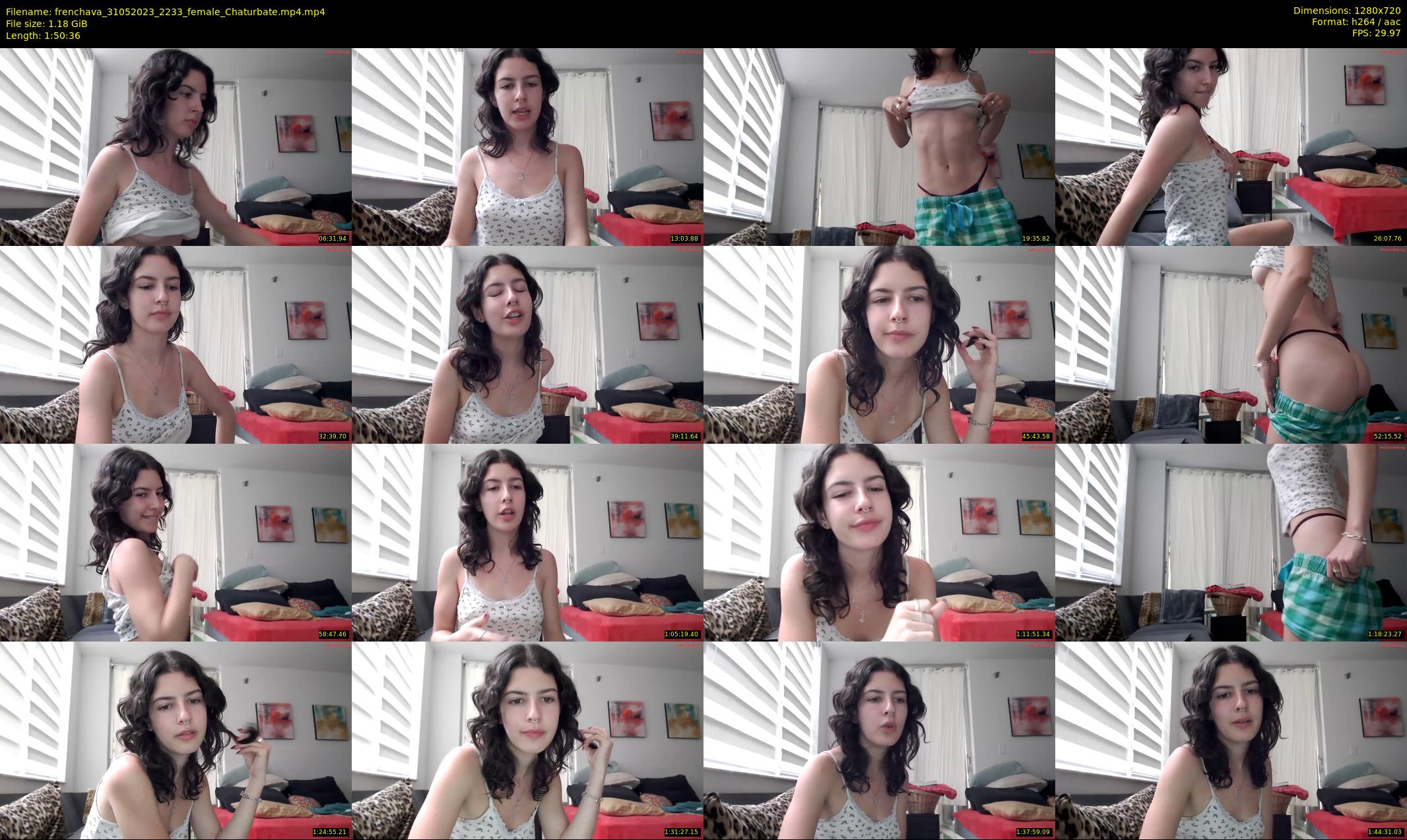 frenchava — 111 minute Chaturbate female cam show recording, 720p, May 31, 2023
