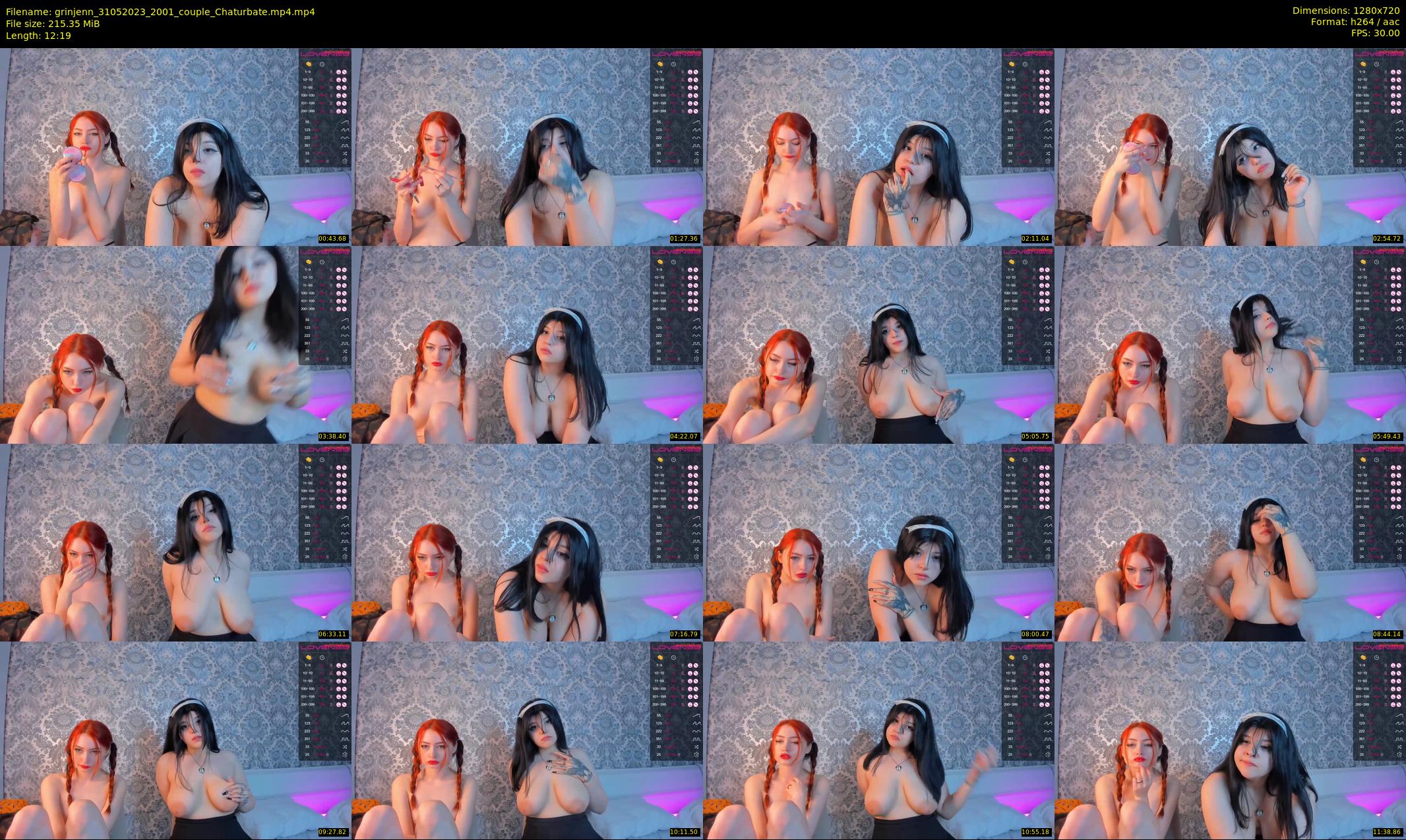 grinjenn — 13 minute Chaturbate female cam show recording, 720p, May 31, 2023