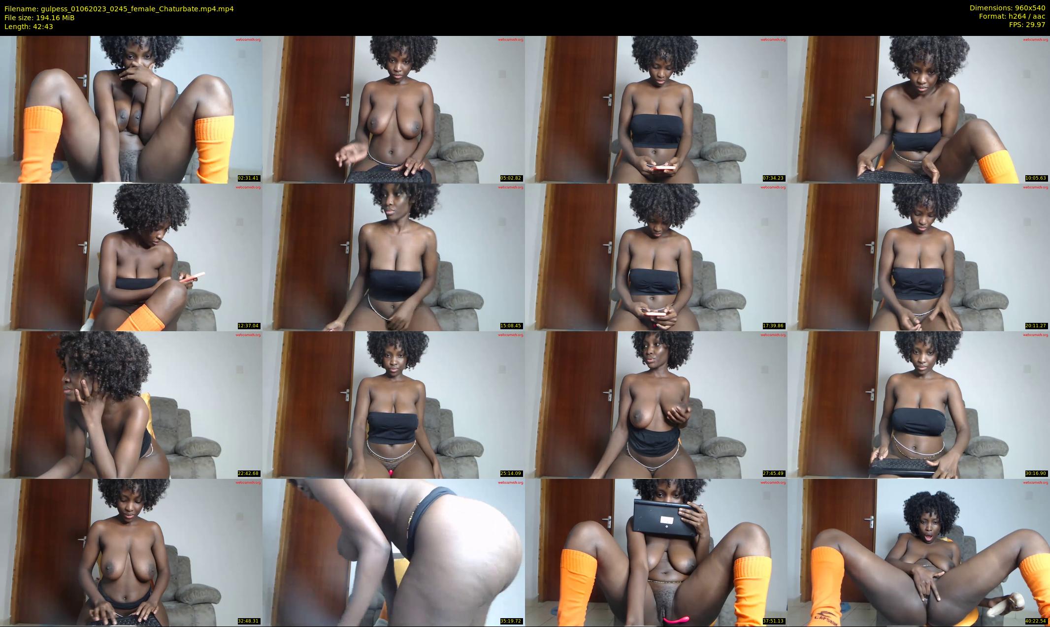 gulpess — 43 minute Chaturbate female cam show recording, 480p, Jun 1, 2023