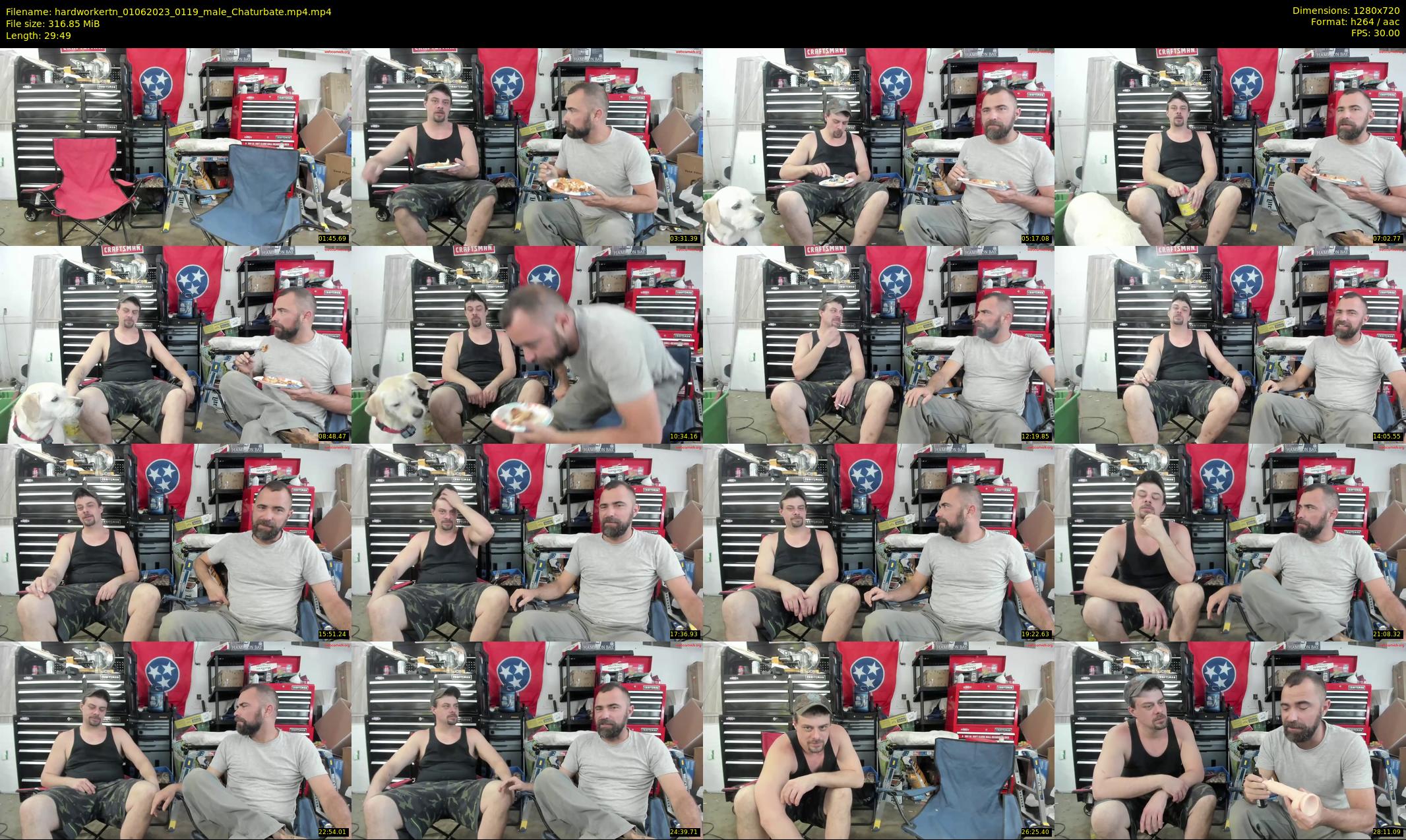 hardworkertn — 30 minute Chaturbate male cam show recording, 720p, Jun 1, 2023