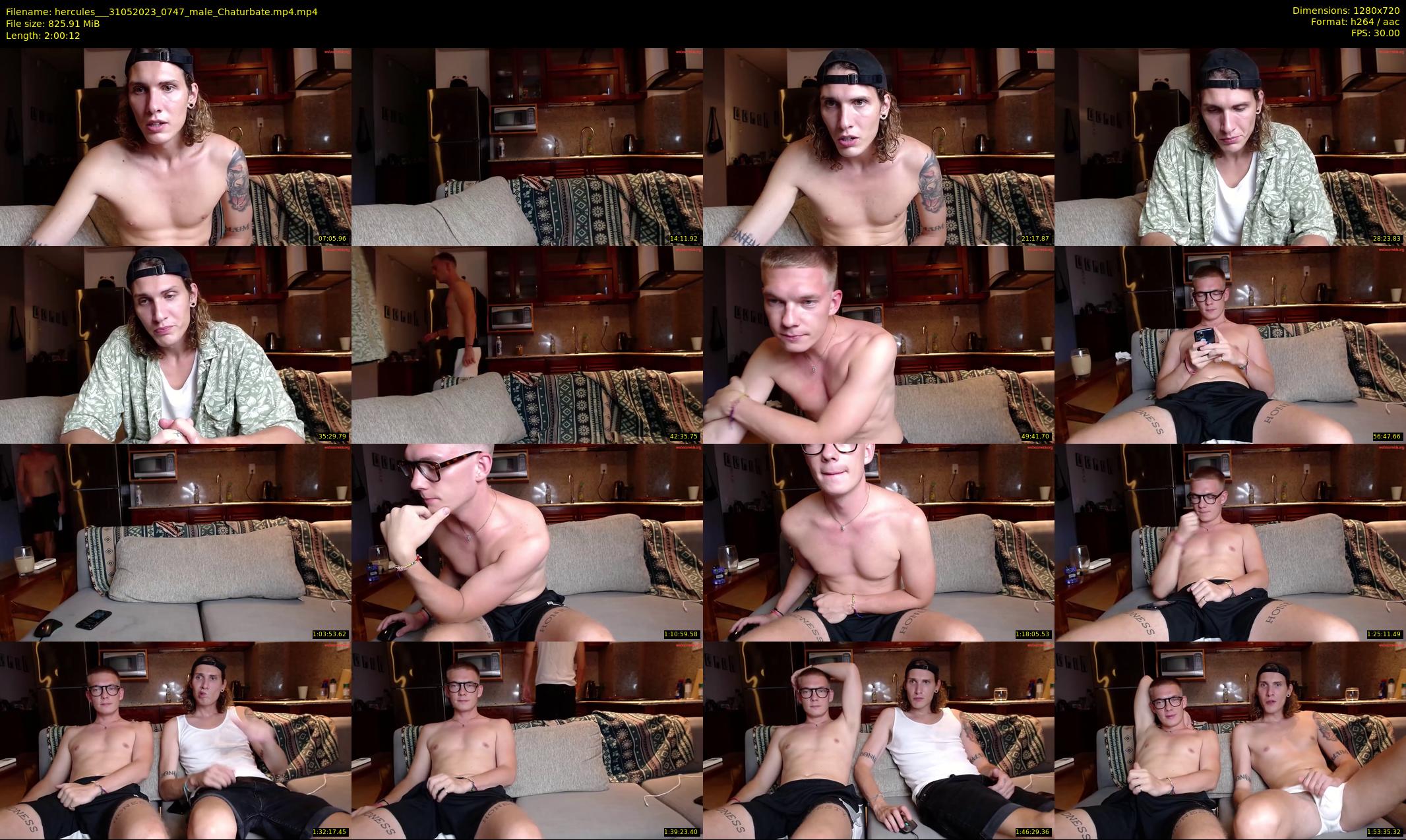 hercules__ — 121 minute Chaturbate male cam show recording, 720p, May 31, 2023