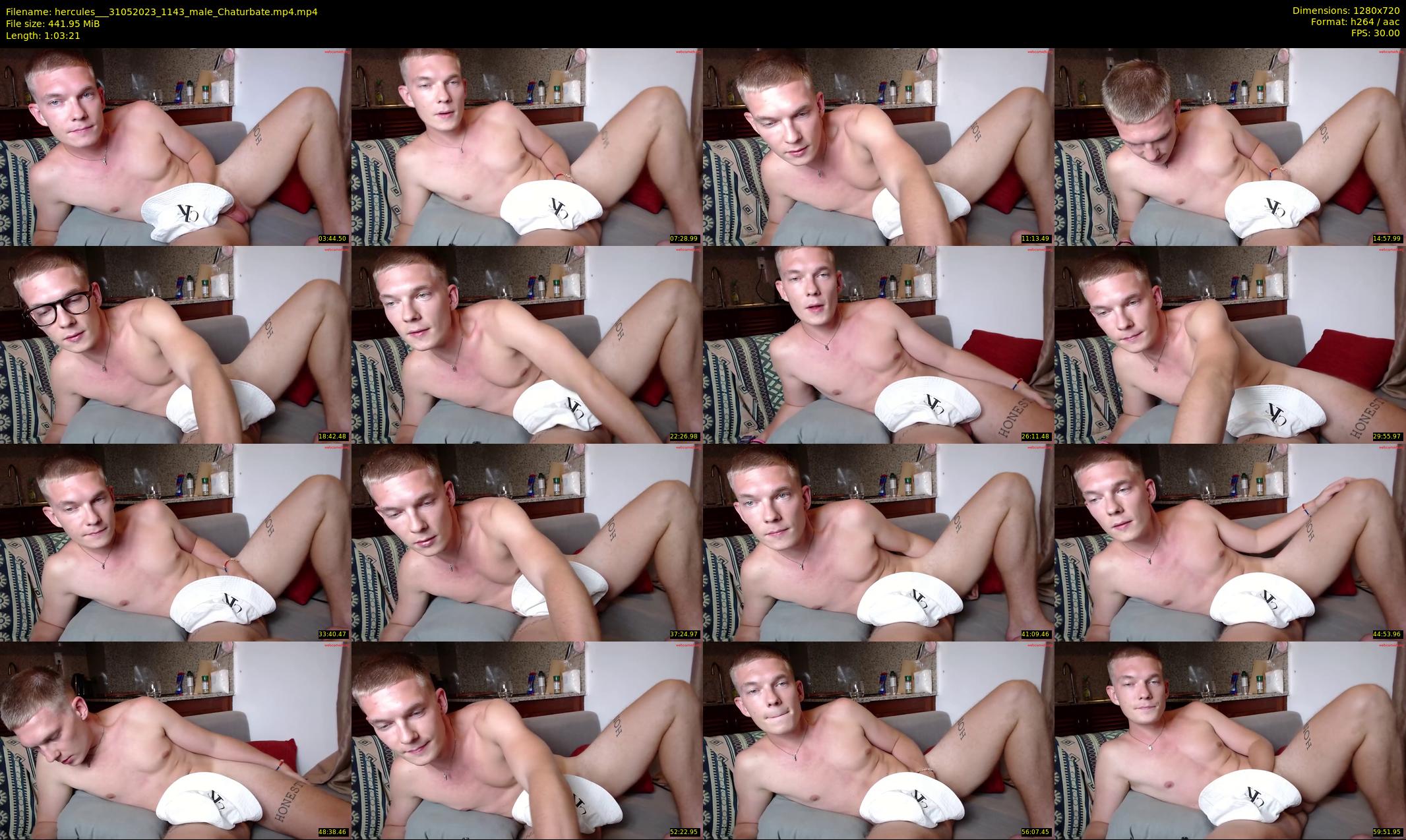 hercules__ — 64 minute Chaturbate male cam show recording, 720p, May 31, 2023