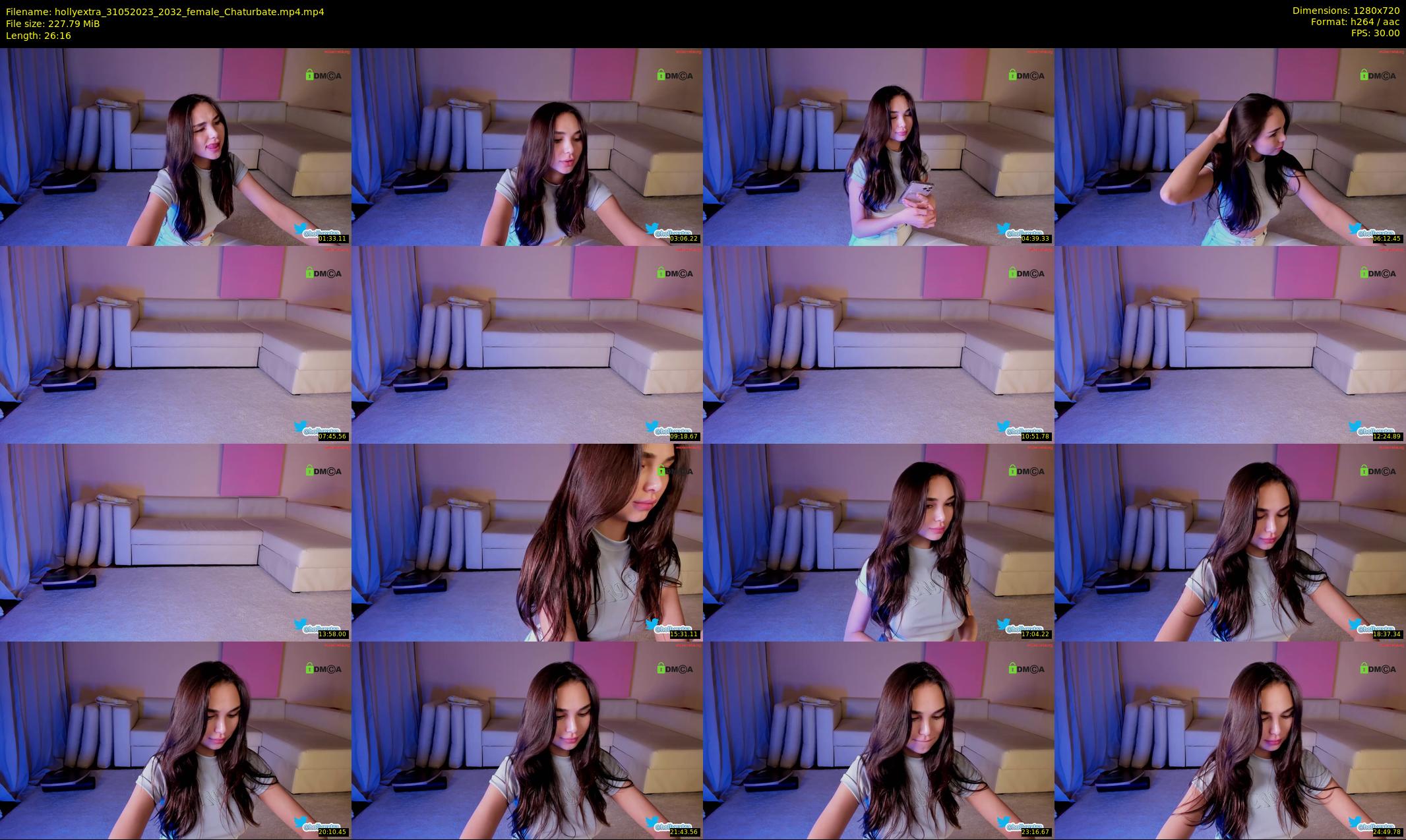 hollyextra — 27 minute Chaturbate female cam show recording, 720p, May 31, 2023