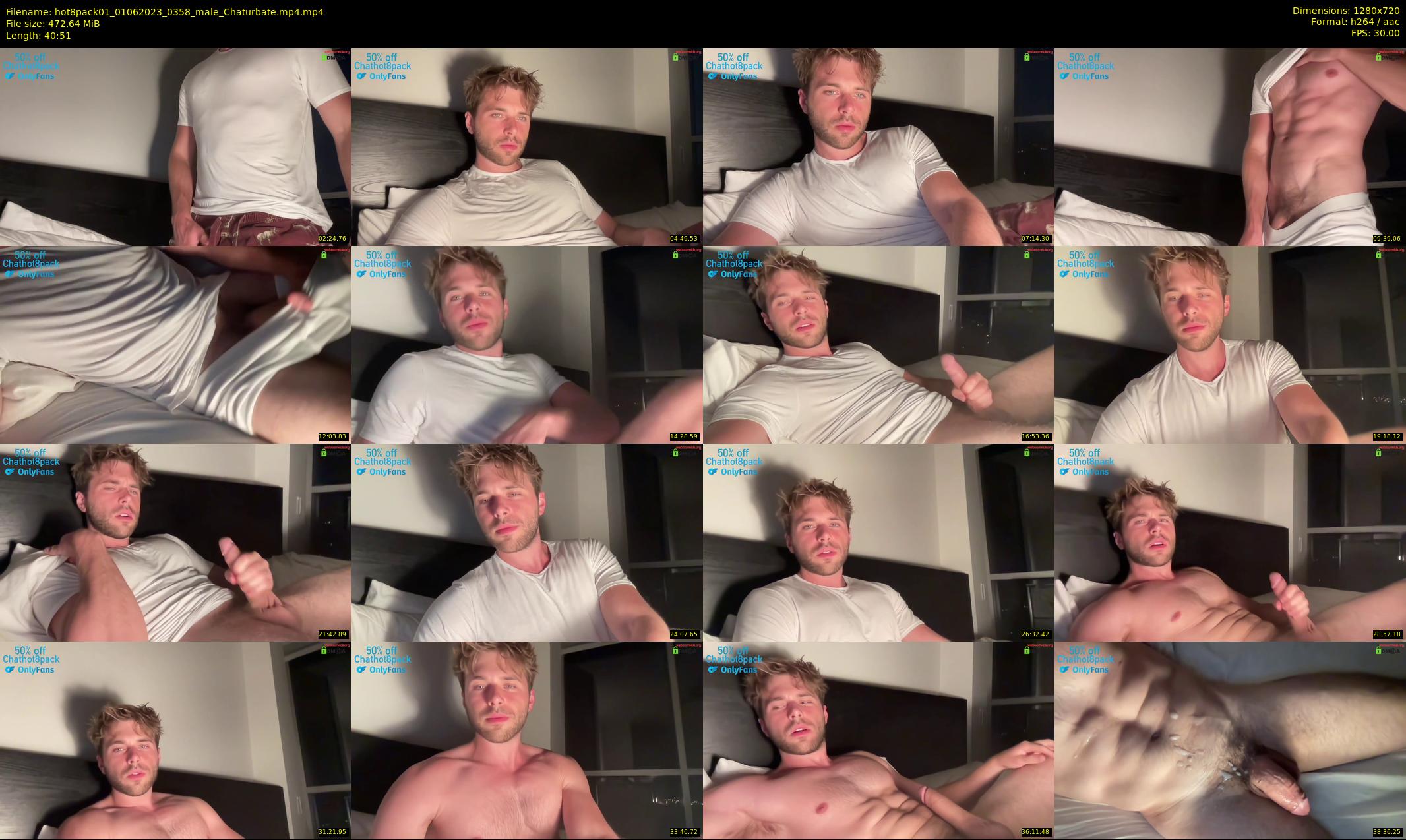 hot8pack01 — 41 minute Chaturbate male cam show recording, 720p, Jun 1, 2023
