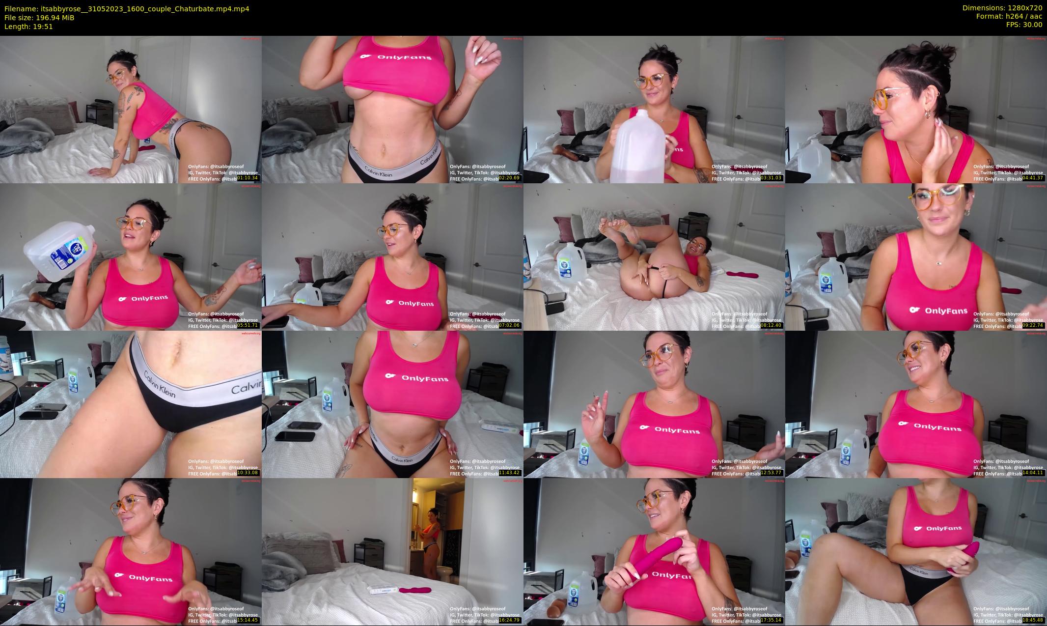 itsabbyrose_ — 20 minute Chaturbate female cam show recording, 720p, May 31, 2023