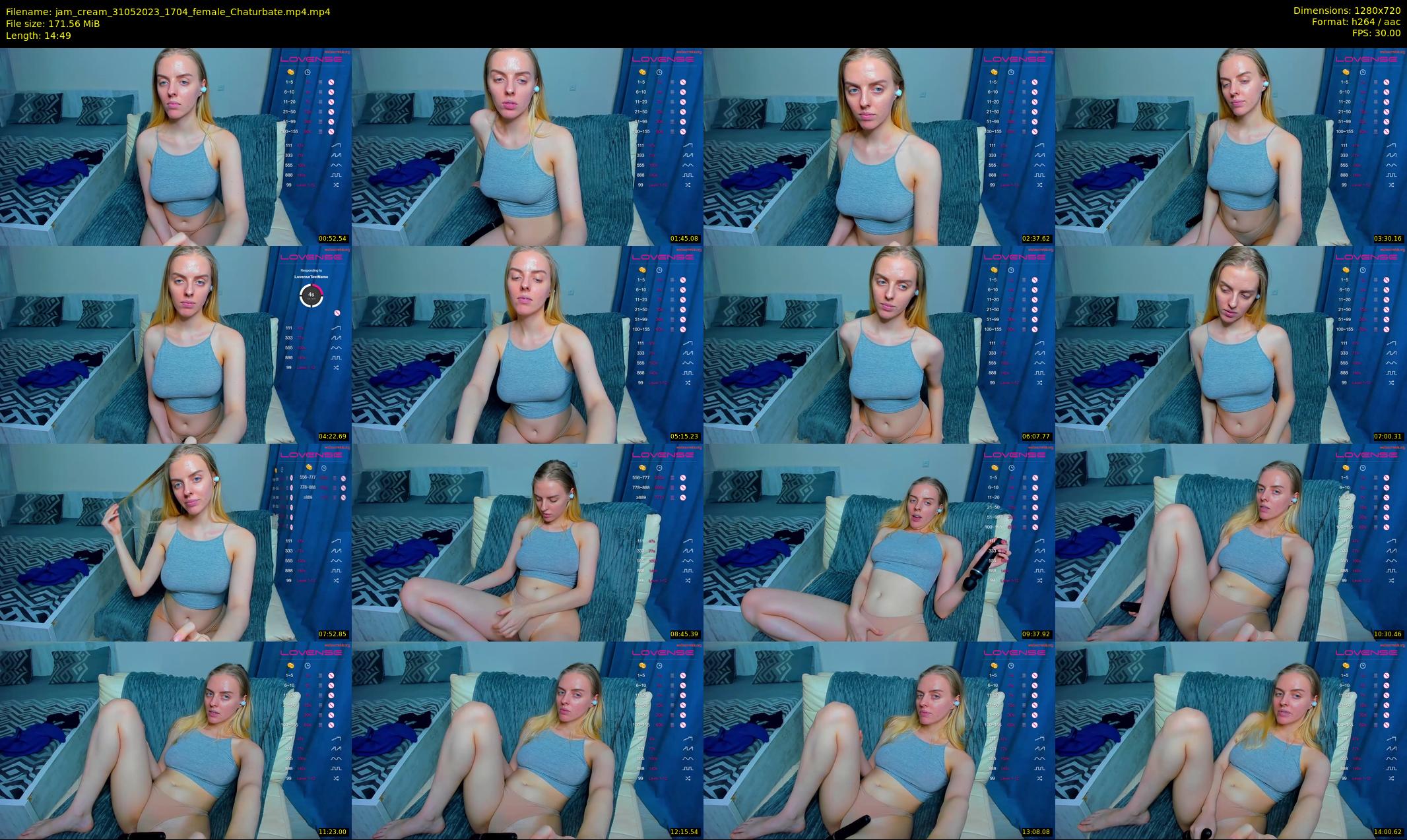 jam_cream — 15 minute Chaturbate female cam show recording, 720p, May 31, 2023