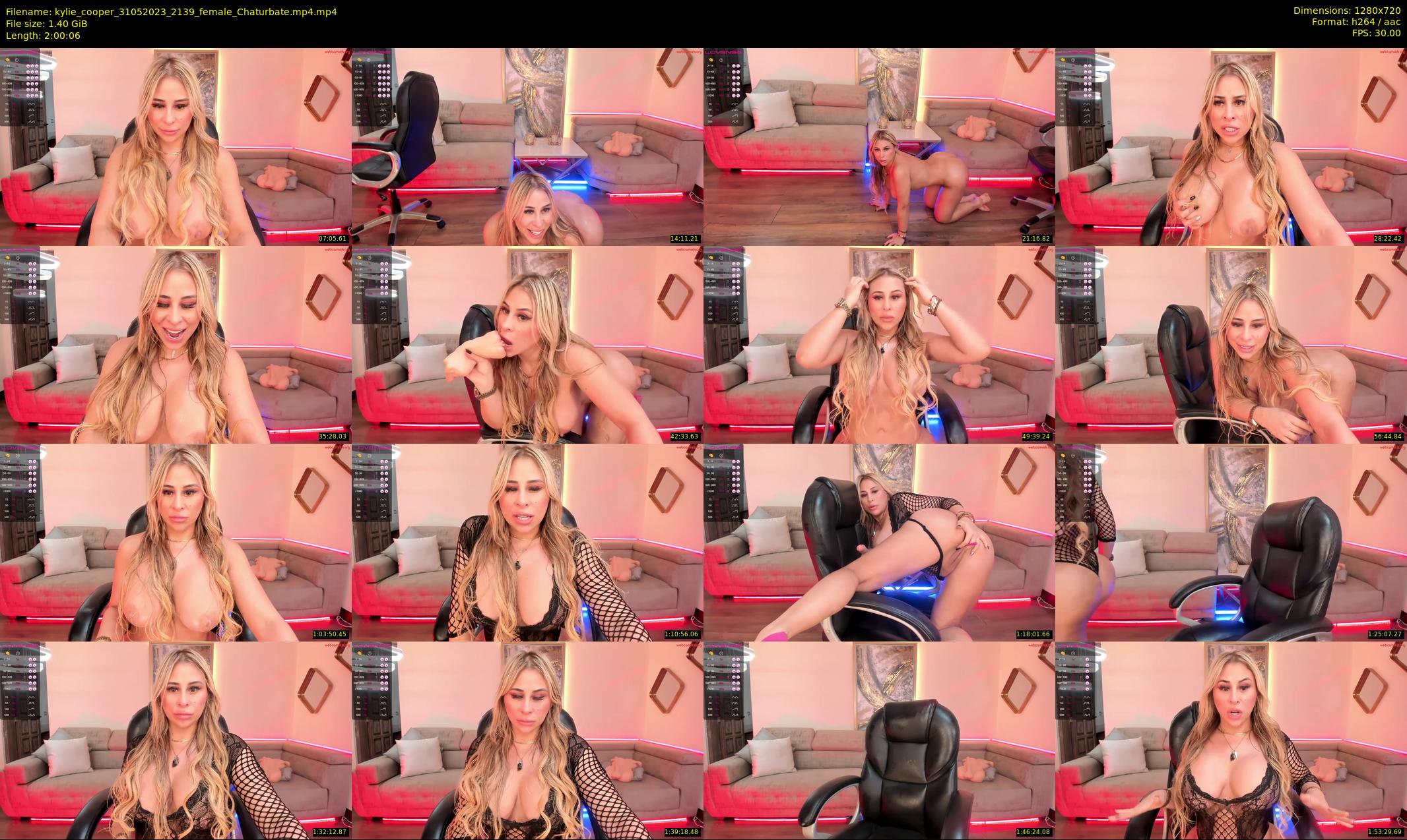 kylie_cooper — 121 minute Chaturbate female cam show recording, 720p, May 31, 2023