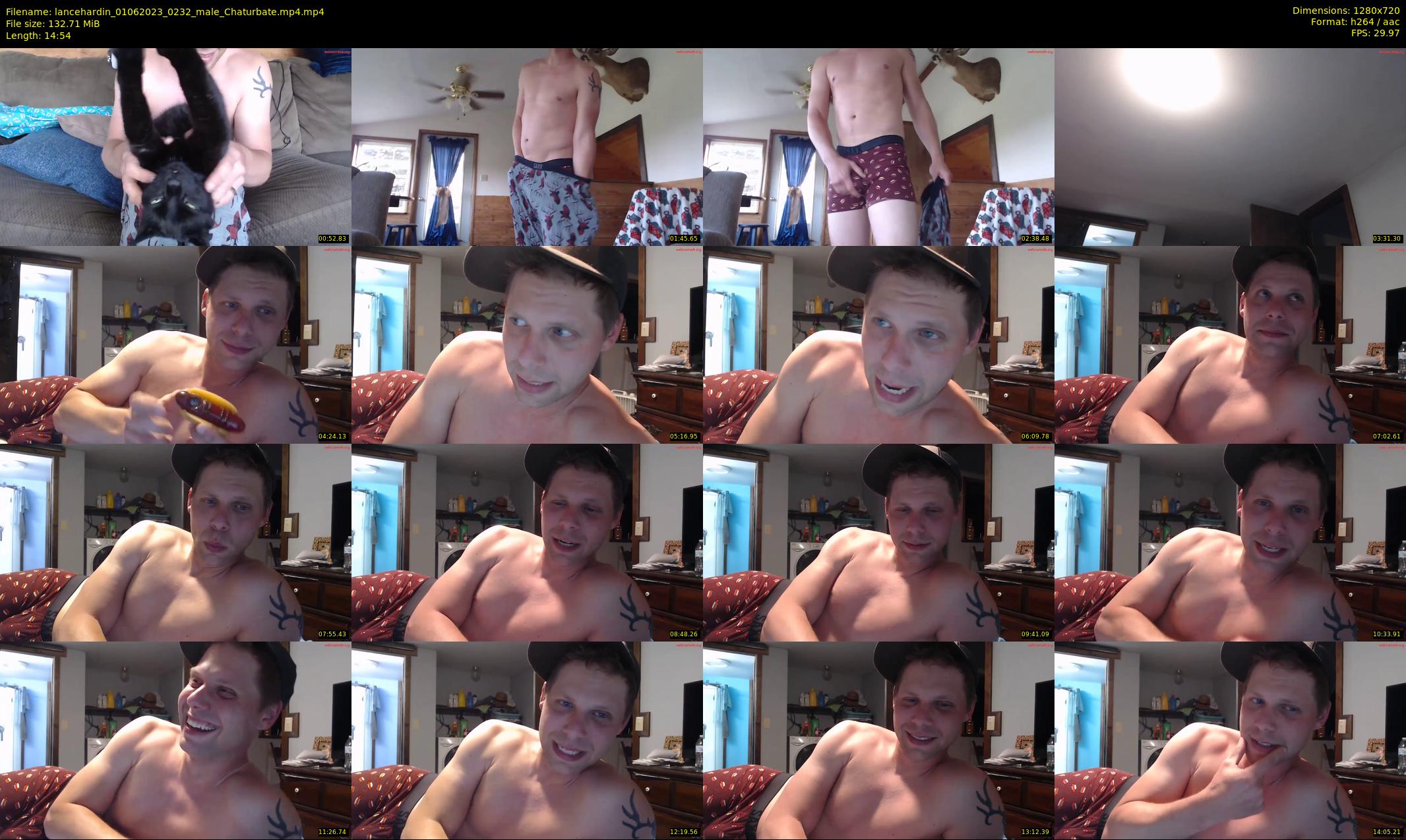 lancehardin — 15 minute Chaturbate male cam show recording, 720p, Jun 1, 2023