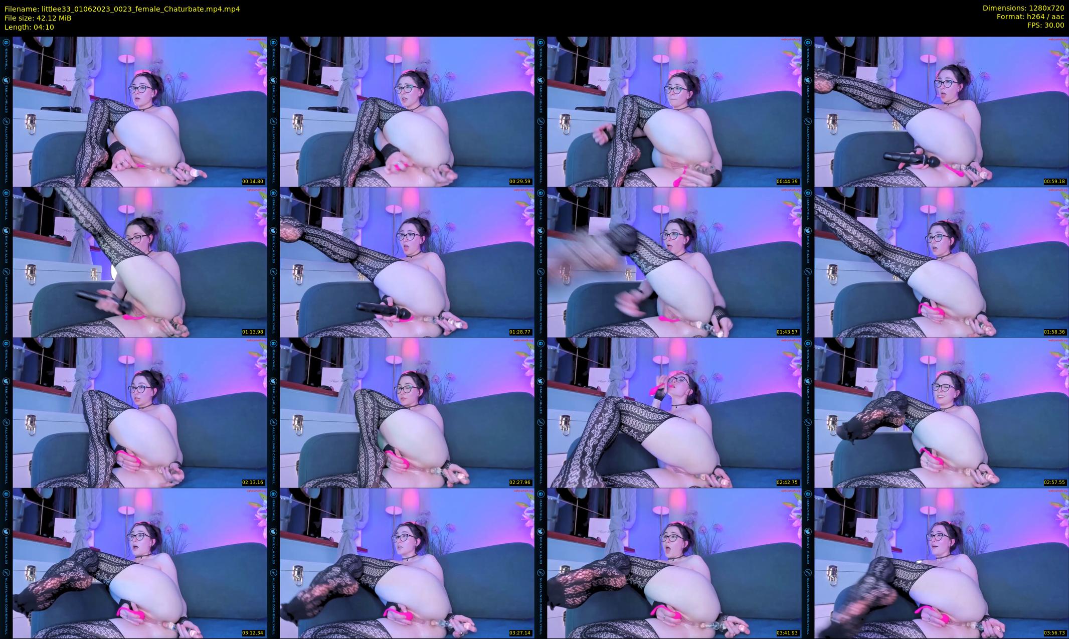 littlee33 — 5 minute Chaturbate female cam show recording, 720p, Jun 1, 2023
