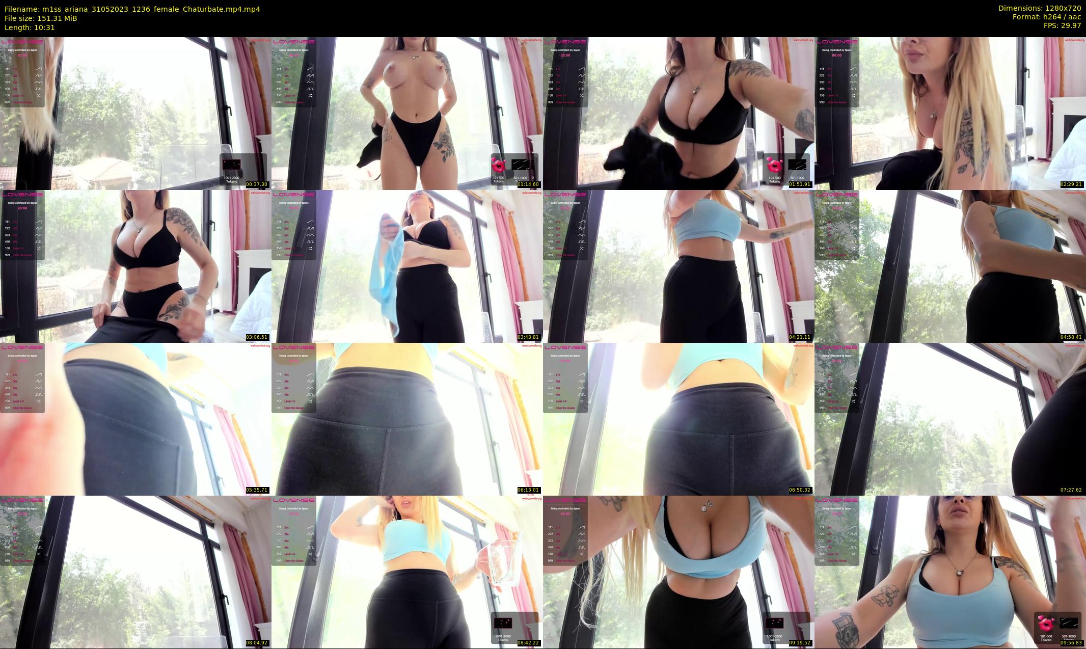 m1ss_ariana — 11 minute Chaturbate female cam show recording, 720p, May 31, 2023