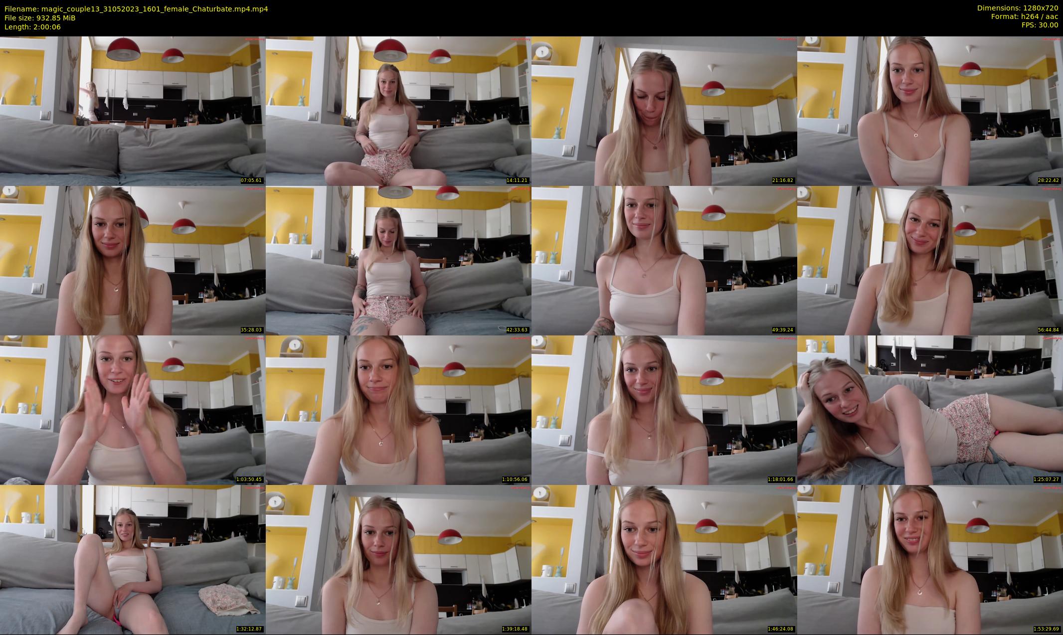 magic_couple13 — 121 minute Chaturbate couple cam show recording, 720p, May 31, 2023