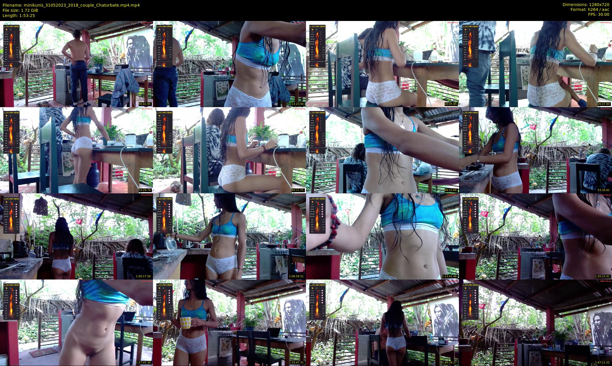 minikunis — 114 minute Chaturbate couple cam show recording, 720p, May 31, 2023