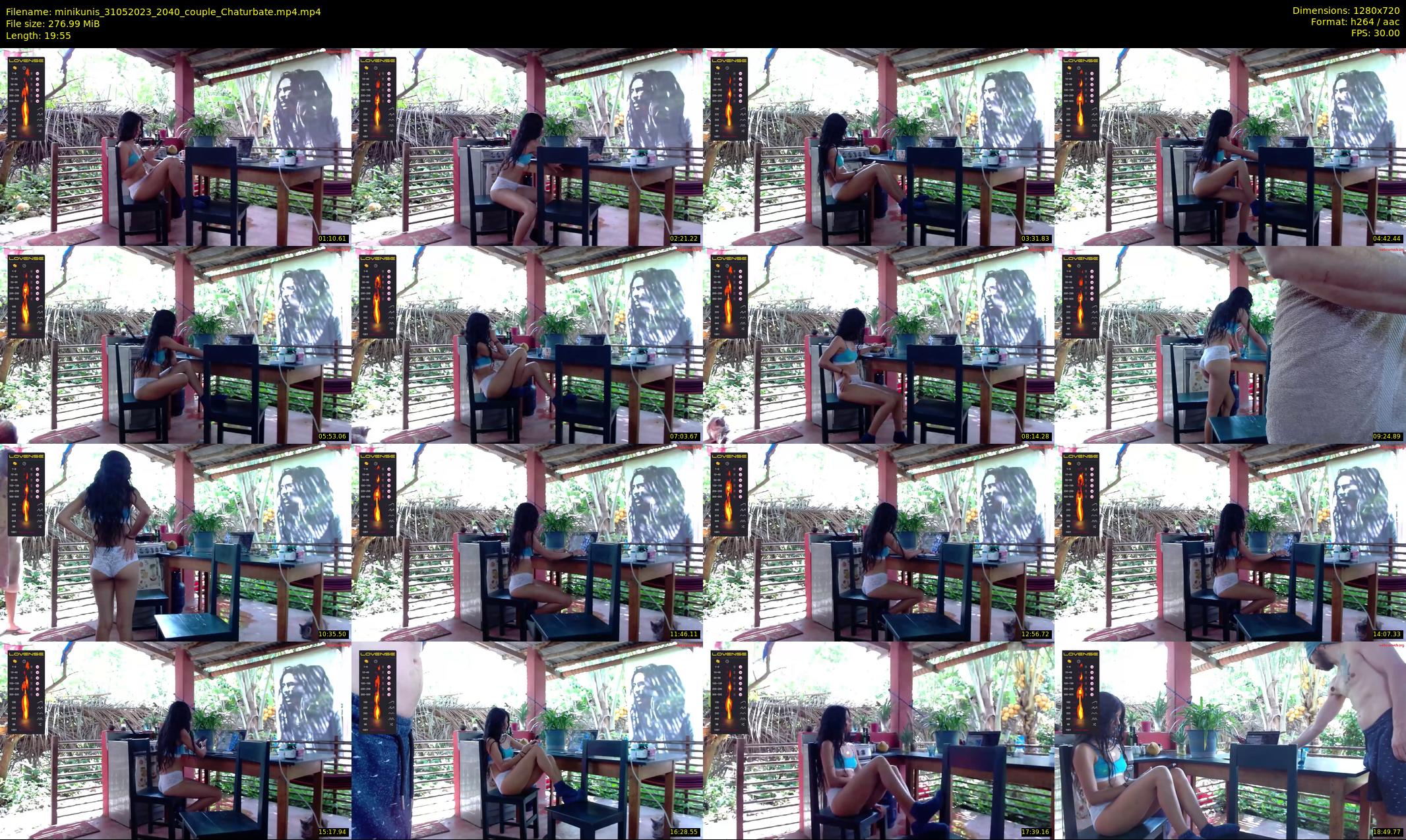 minikunis — 20 minute Chaturbate couple cam show recording, 720p, May 31, 2023