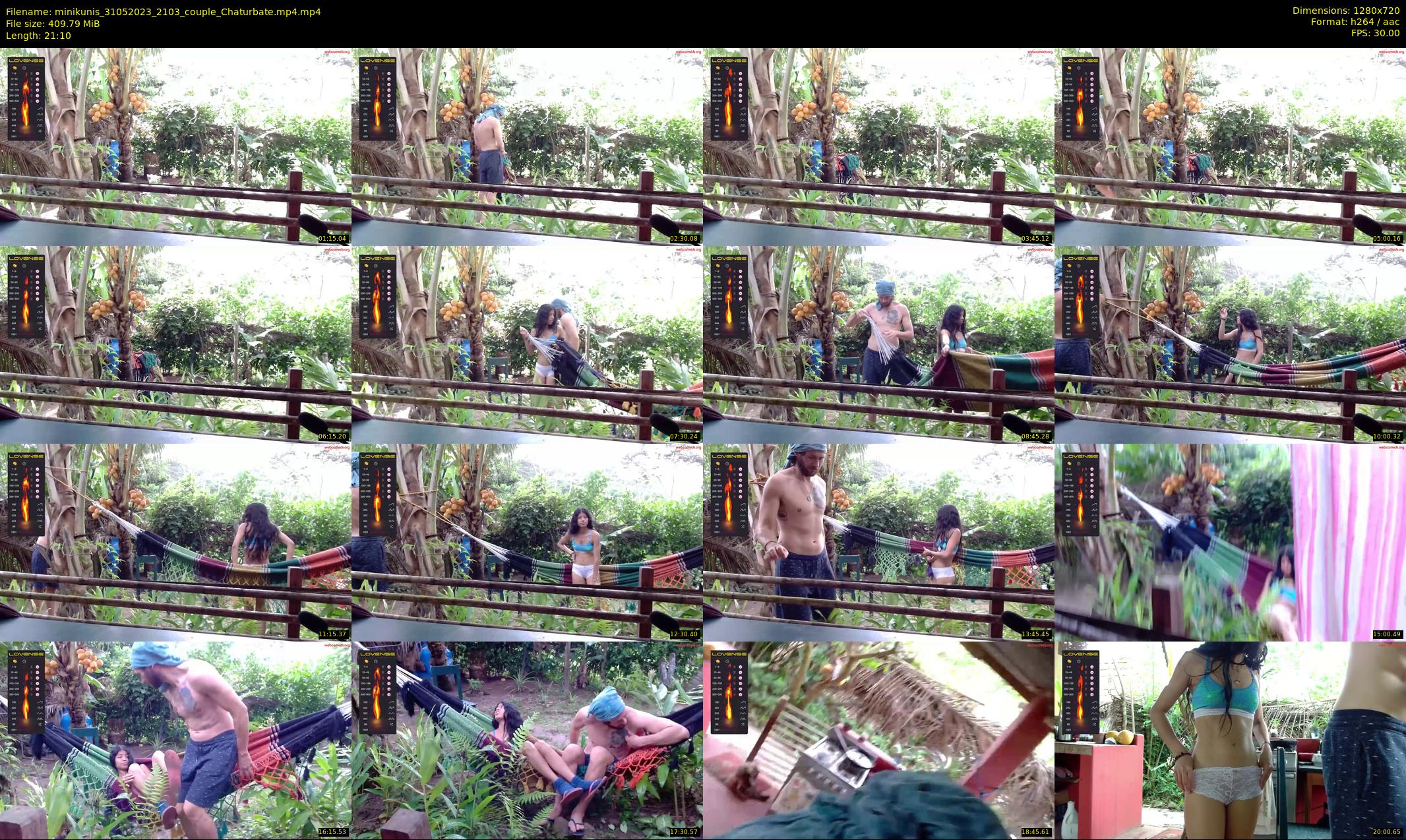 minikunis — 22 minute Chaturbate couple cam show recording, 720p, May 31, 2023