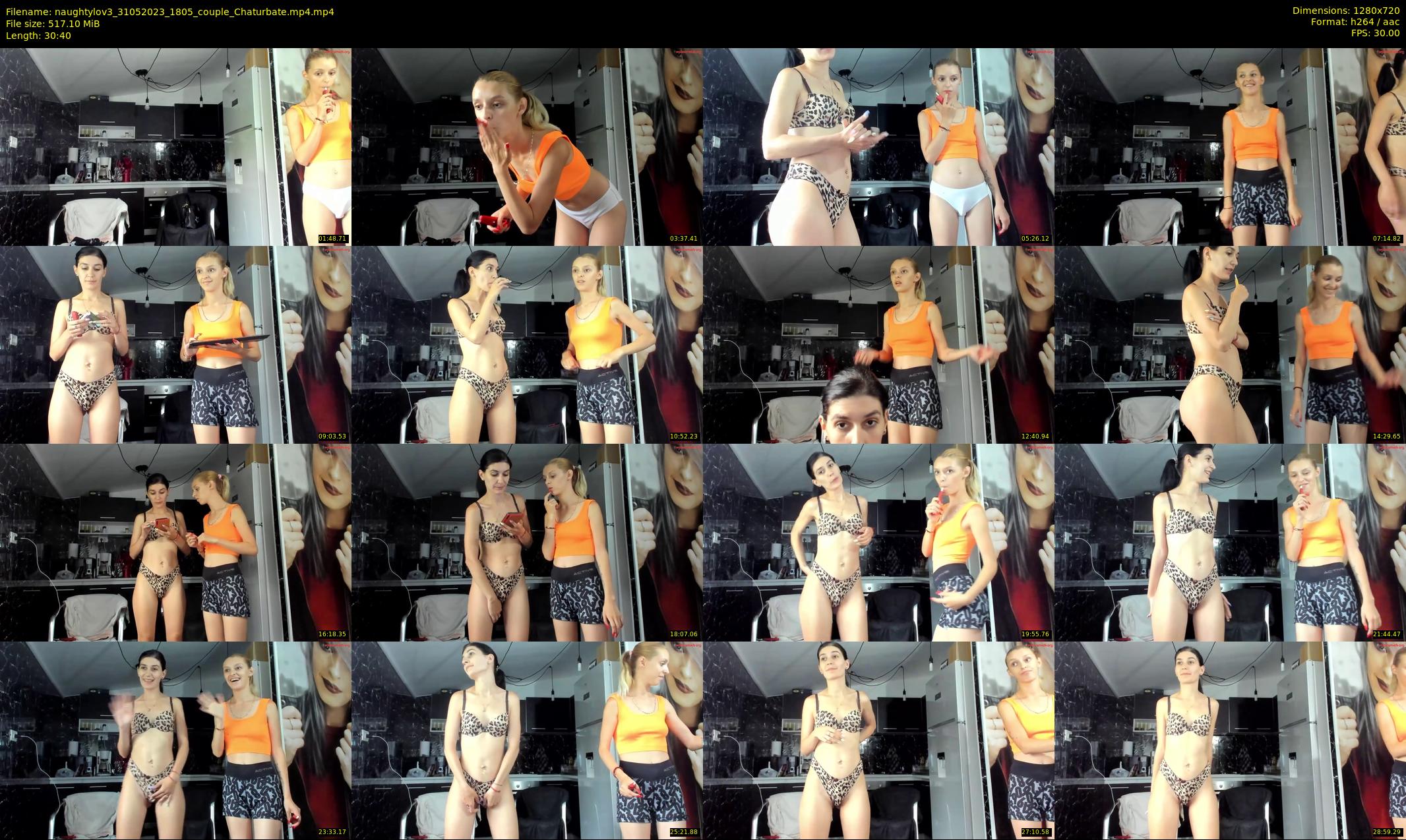 naughtylov3 — 31 minute Chaturbate couple cam show recording, 720p, May 31, 2023