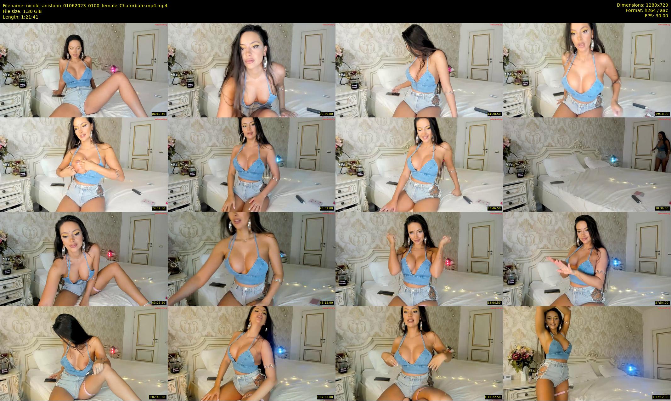 nicole_anistonn — 82 minute Chaturbate female cam show recording, 720p, Jun 1, 2023