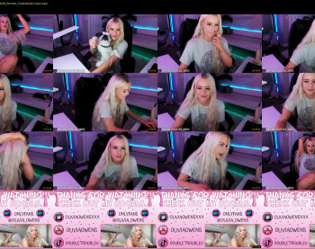oliviaowens — 49 minute Chaturbate female cam show recording, 720p, May 31, 2023