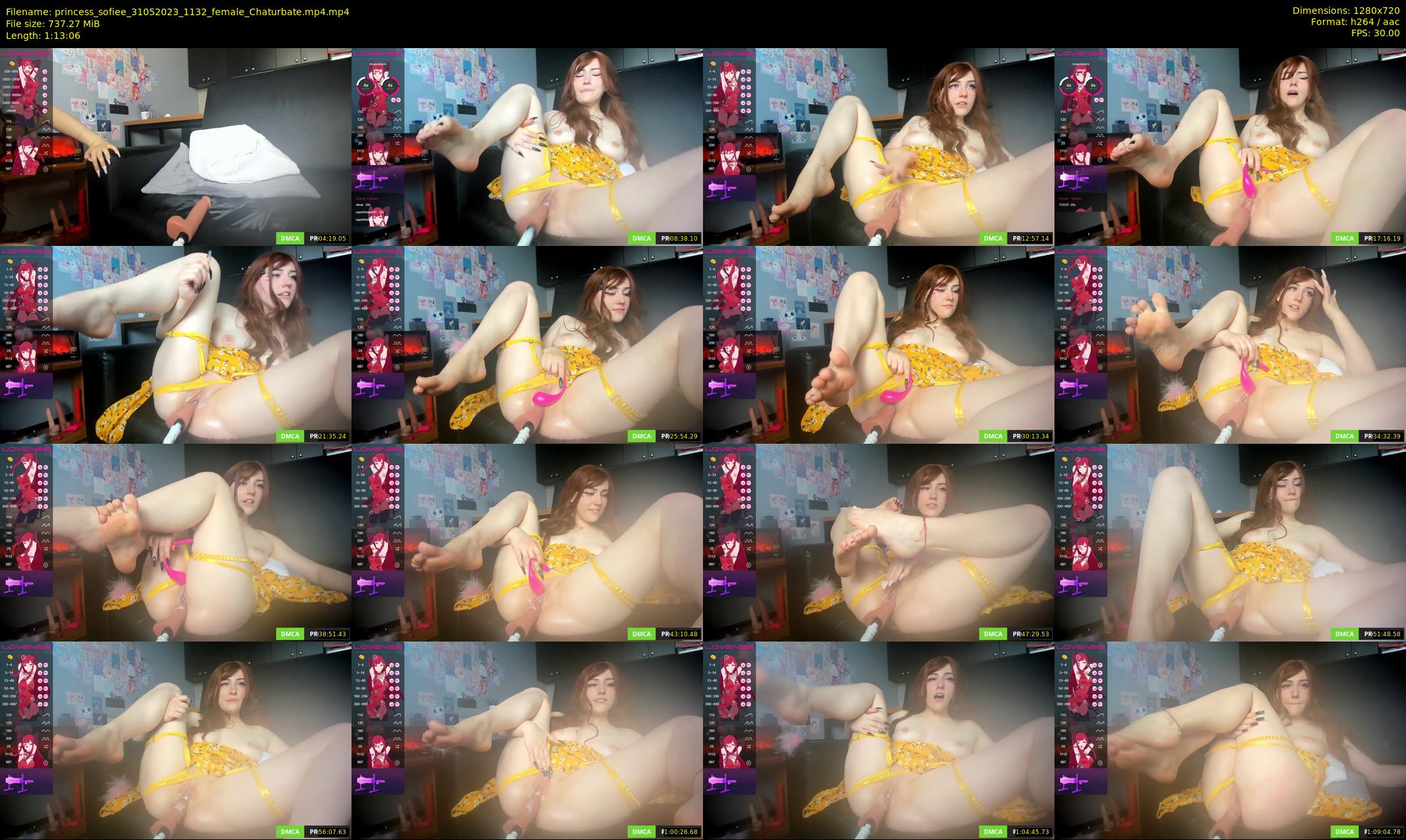 princess_sofiee — 74 minute Chaturbate female cam show recording, 720p, May 31, 2023