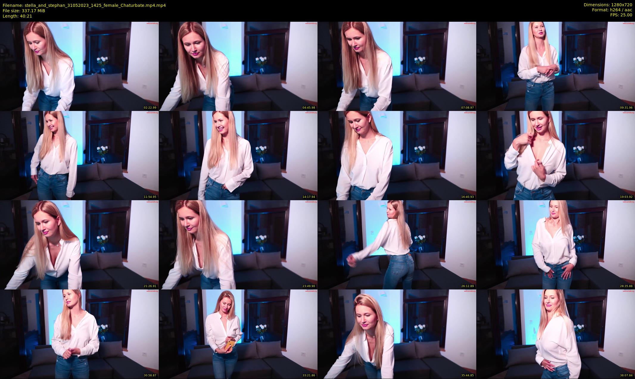 stella_and_stephan — 41 minute Chaturbate couple cam show recording, 720p, May 31, 2023