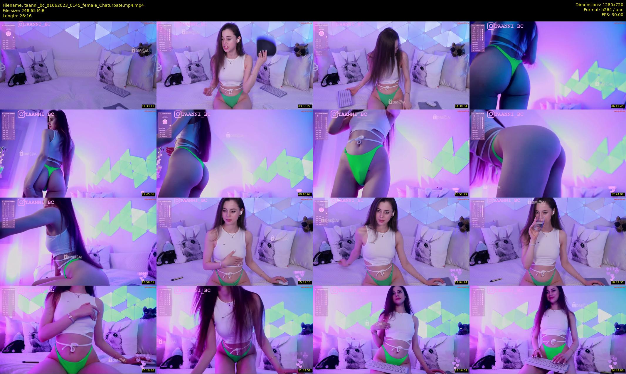 taanni_bc — 27 minute Chaturbate female cam show recording, 720p, Jun 1, 2023