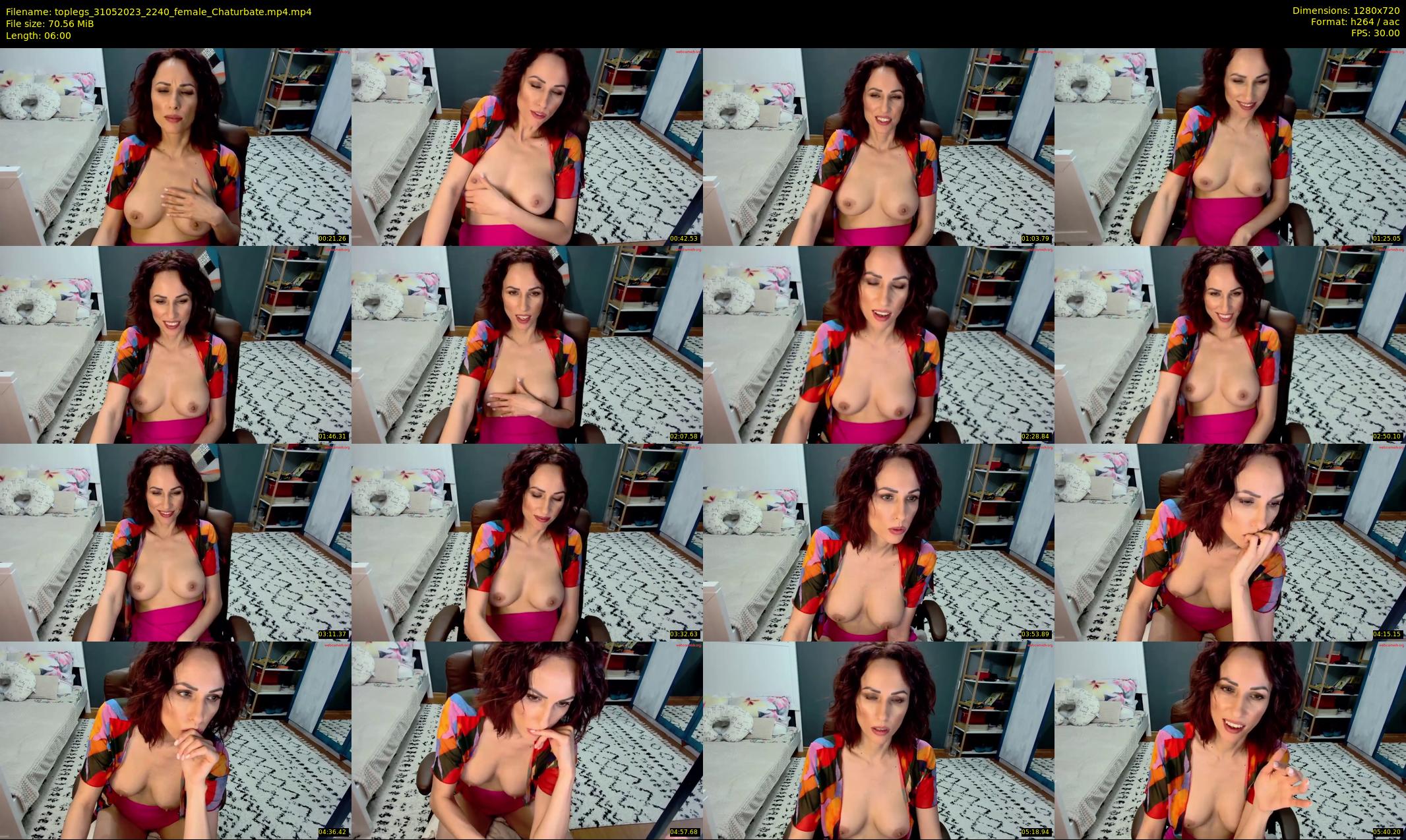 toplegs — 6 minute Chaturbate female cam show recording, 720p, May 31, 2023