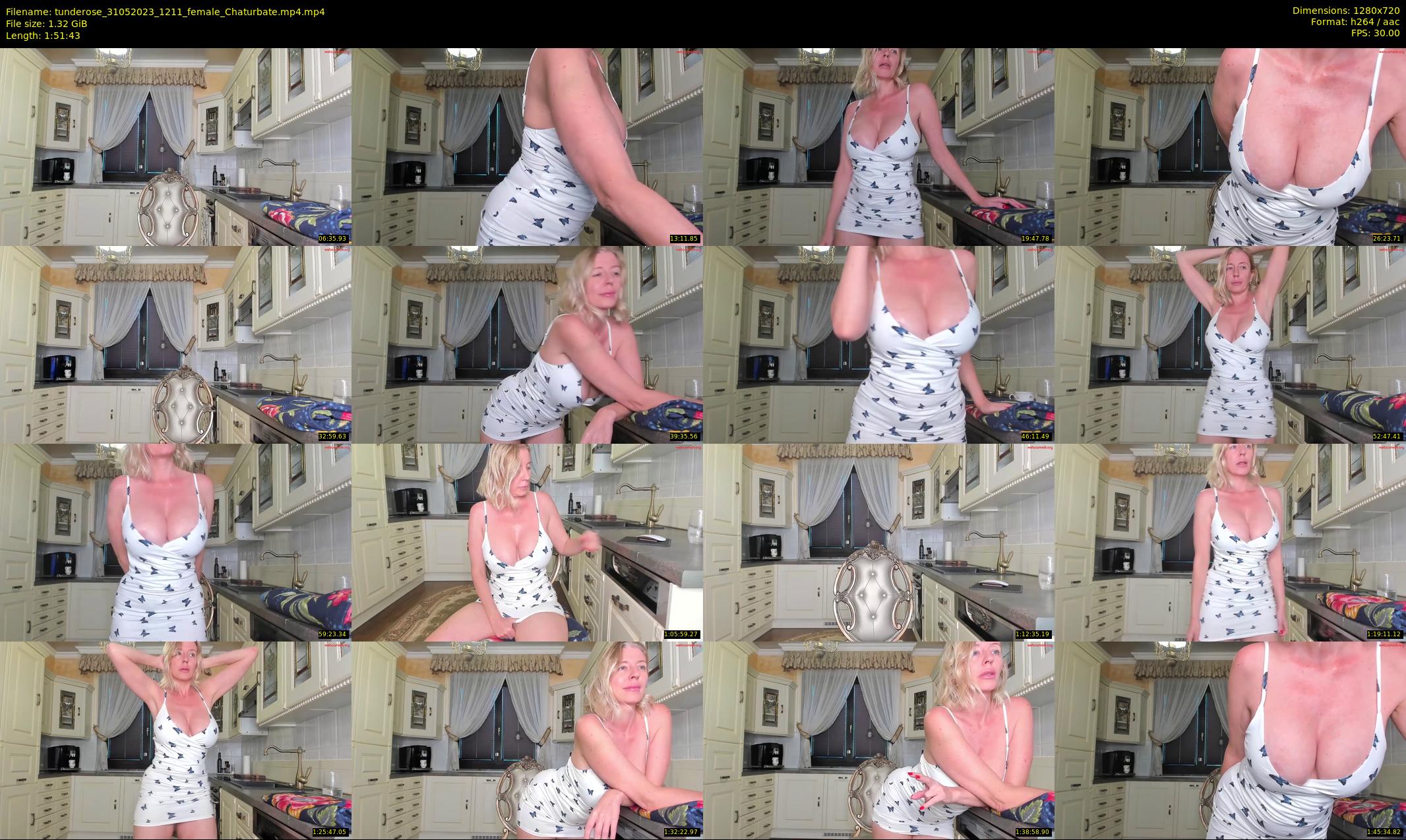 tunderose — 112 minute Chaturbate female cam show recording, 720p, May 31, 2023