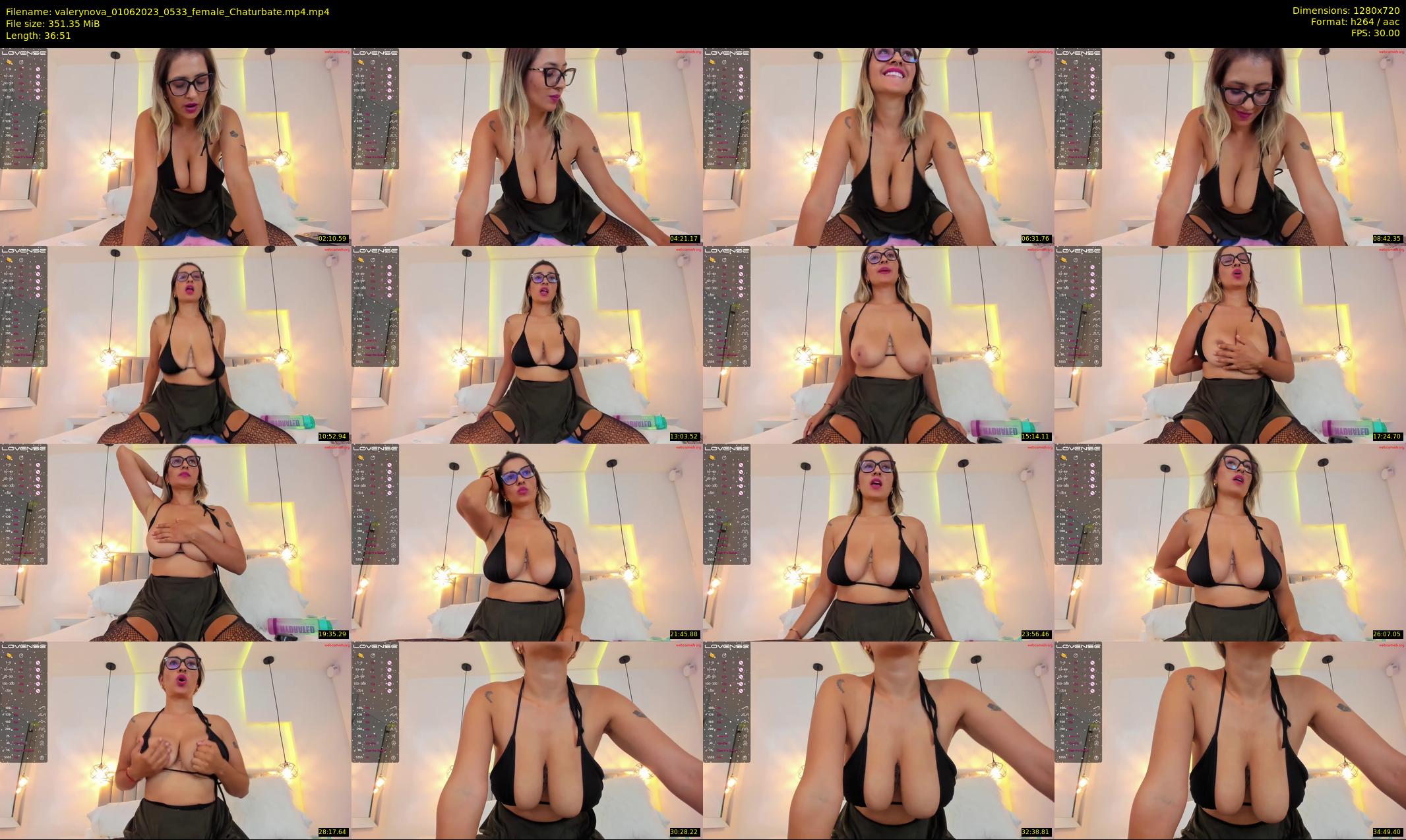 valerynova — 37 minute Chaturbate female cam show recording, 720p, Jun 1, 2023