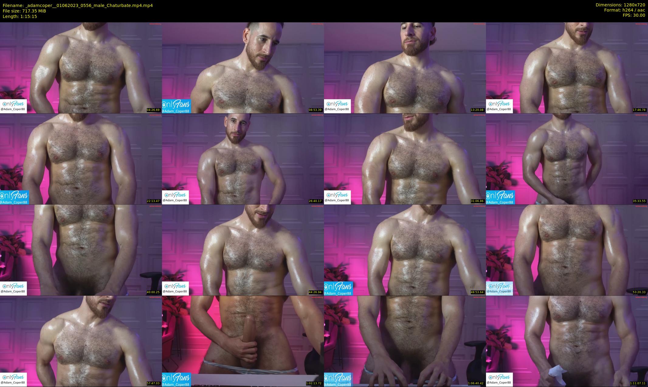 _adamcoper_ — 76 minute Chaturbate male cam show recording, 720p, Jun 1, 2023