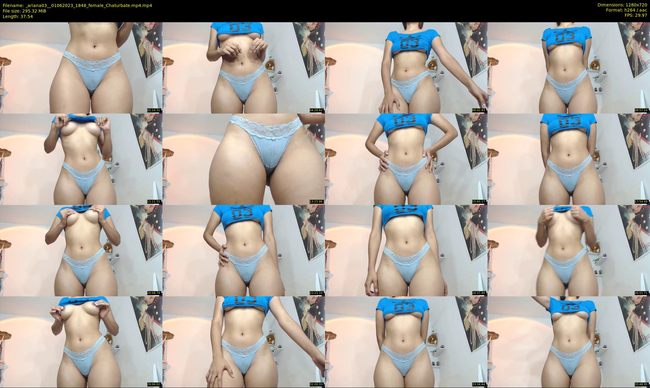 _ariana03_ — 38 minute Chaturbate female cam show recording, 720p, Jun 1, 2023