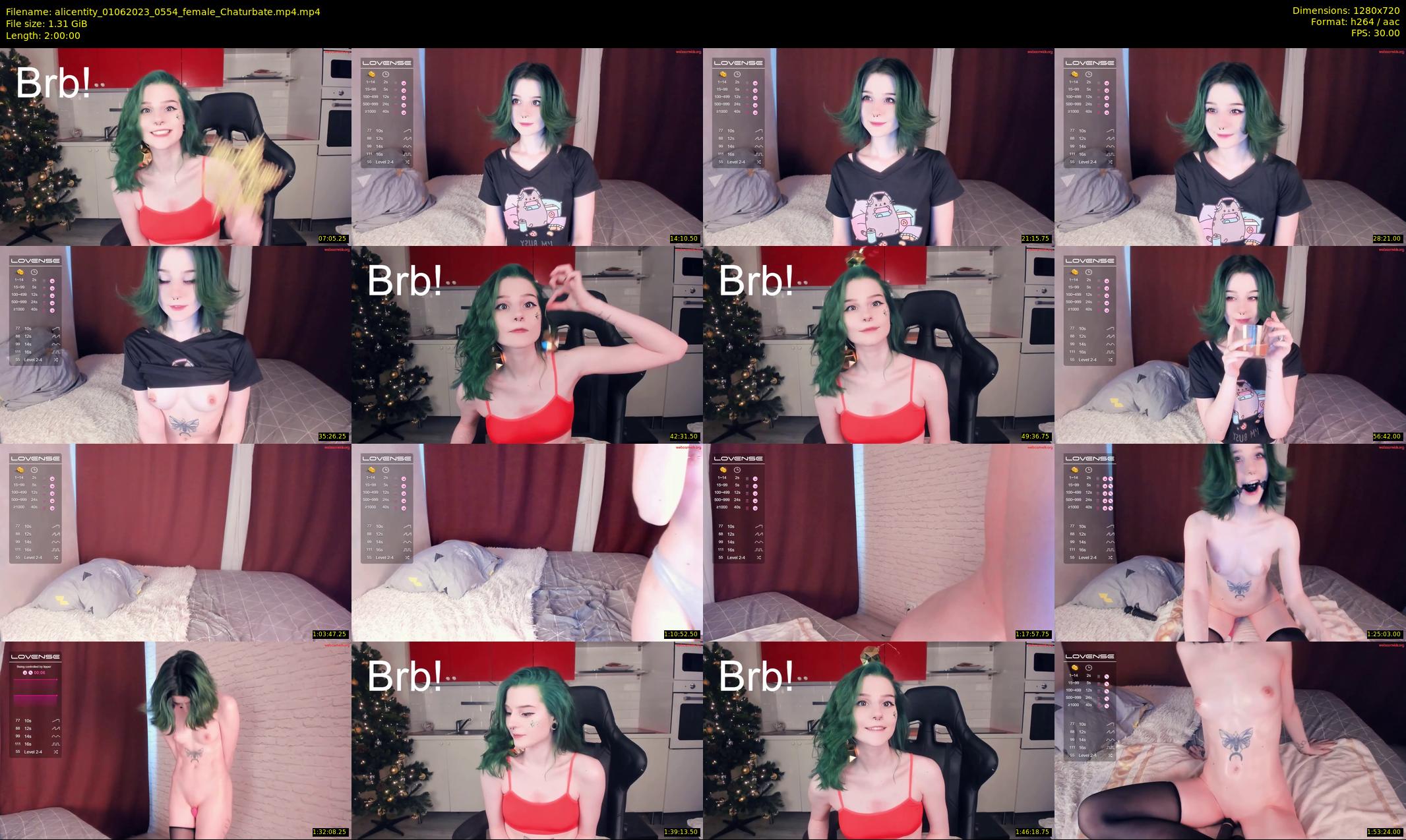 alicentity — 120 minute Chaturbate female cam show recording, 720p, Jun 1, 2023