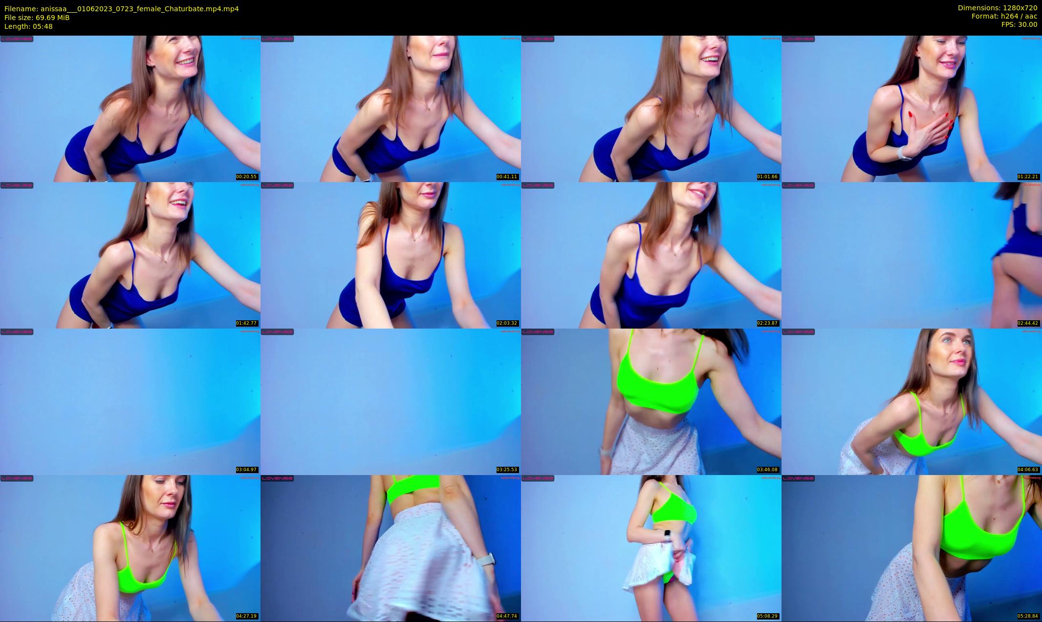 anissaa__ — 6 minute Chaturbate female cam show recording, 720p, Jun 1, 2023