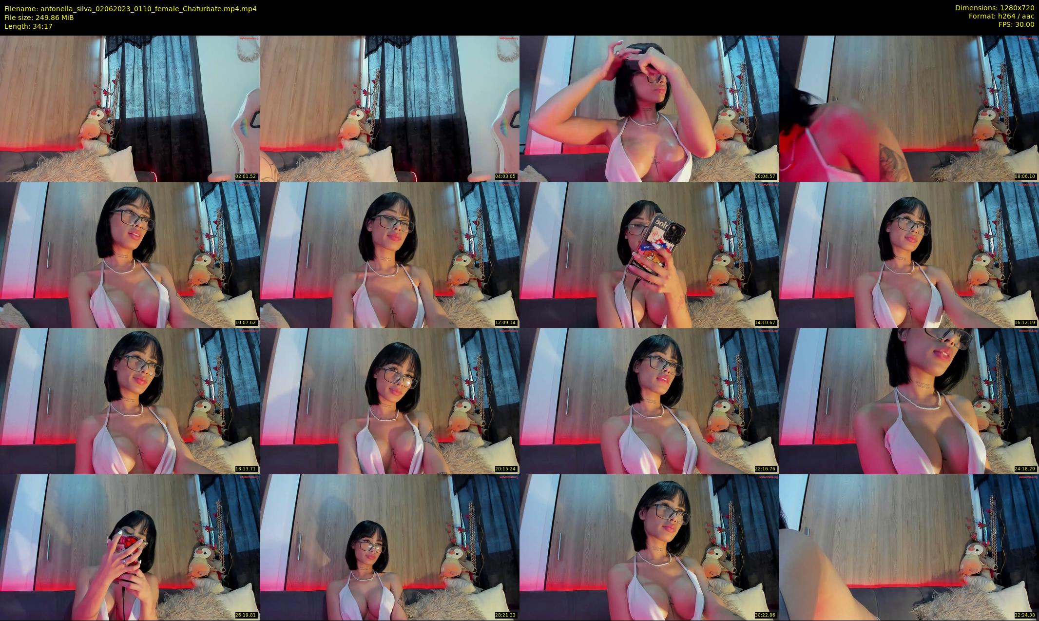 antonella_silva — 35 minute Chaturbate female cam show recording, 720p, Jun 2, 2023