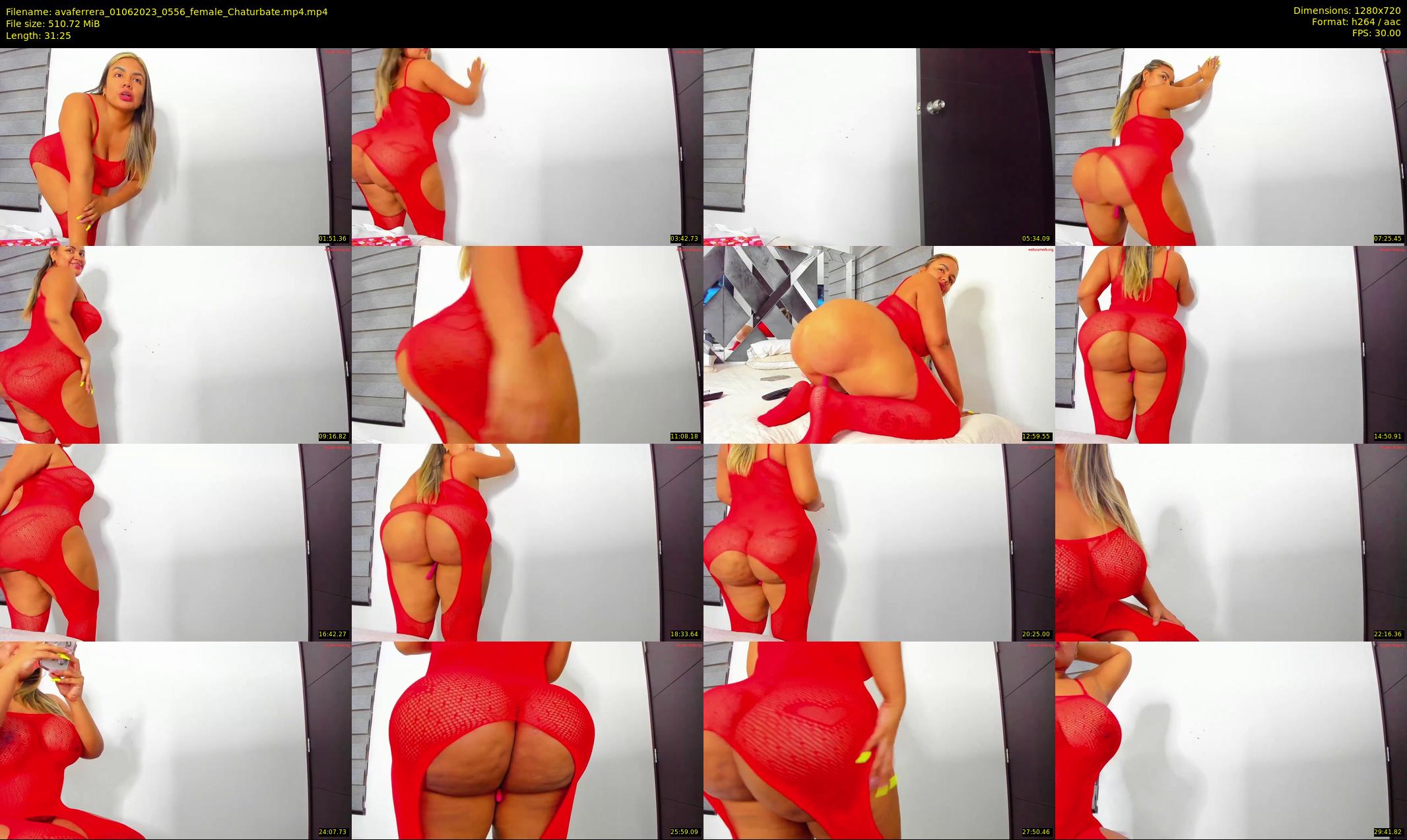 avaferrera — 32 minute Chaturbate female cam show recording, 720p, Jun 1, 2023