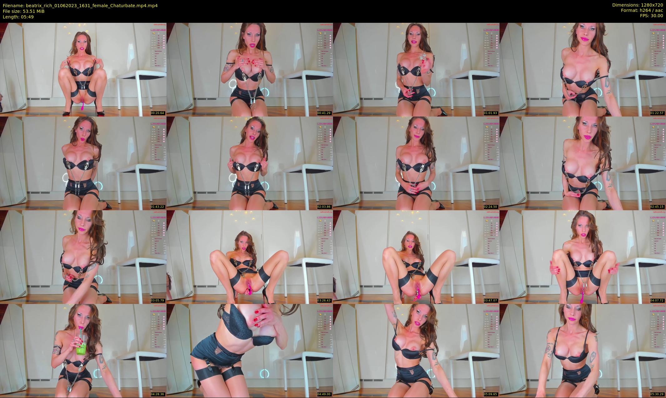beatrix_rich — 6 minute Chaturbate female cam show recording, 720p, Jun 1, 2023
