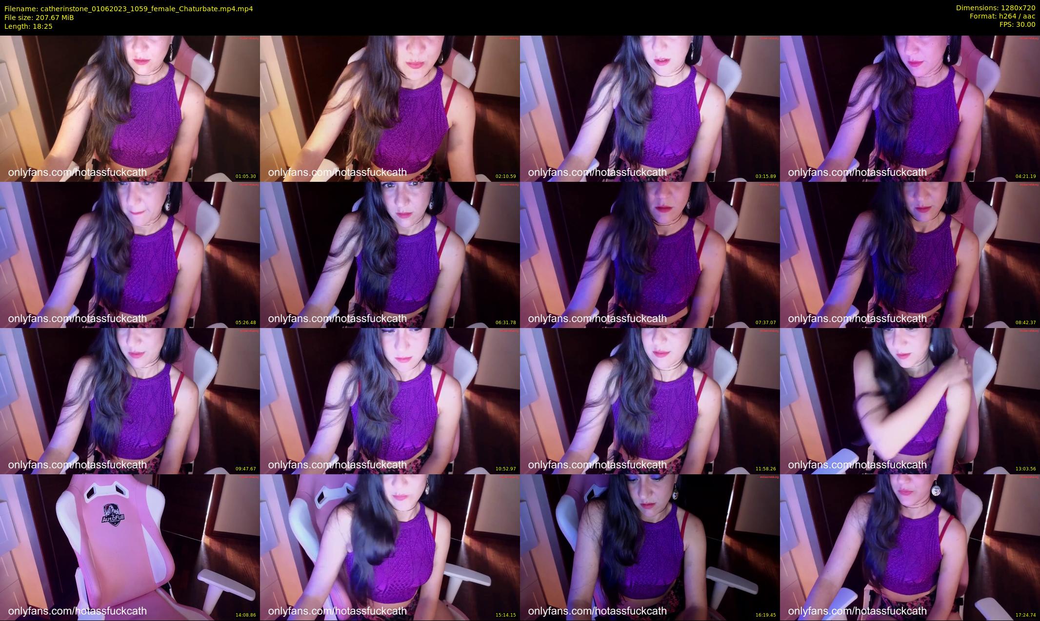 catherinstone — 19 minute Chaturbate female cam show recording, 720p, Jun 1, 2023