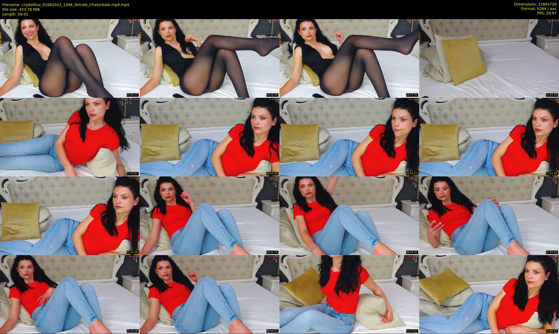 crystallluv — 60 minute Chaturbate female cam show recording, 720p, Jun 1, 2023