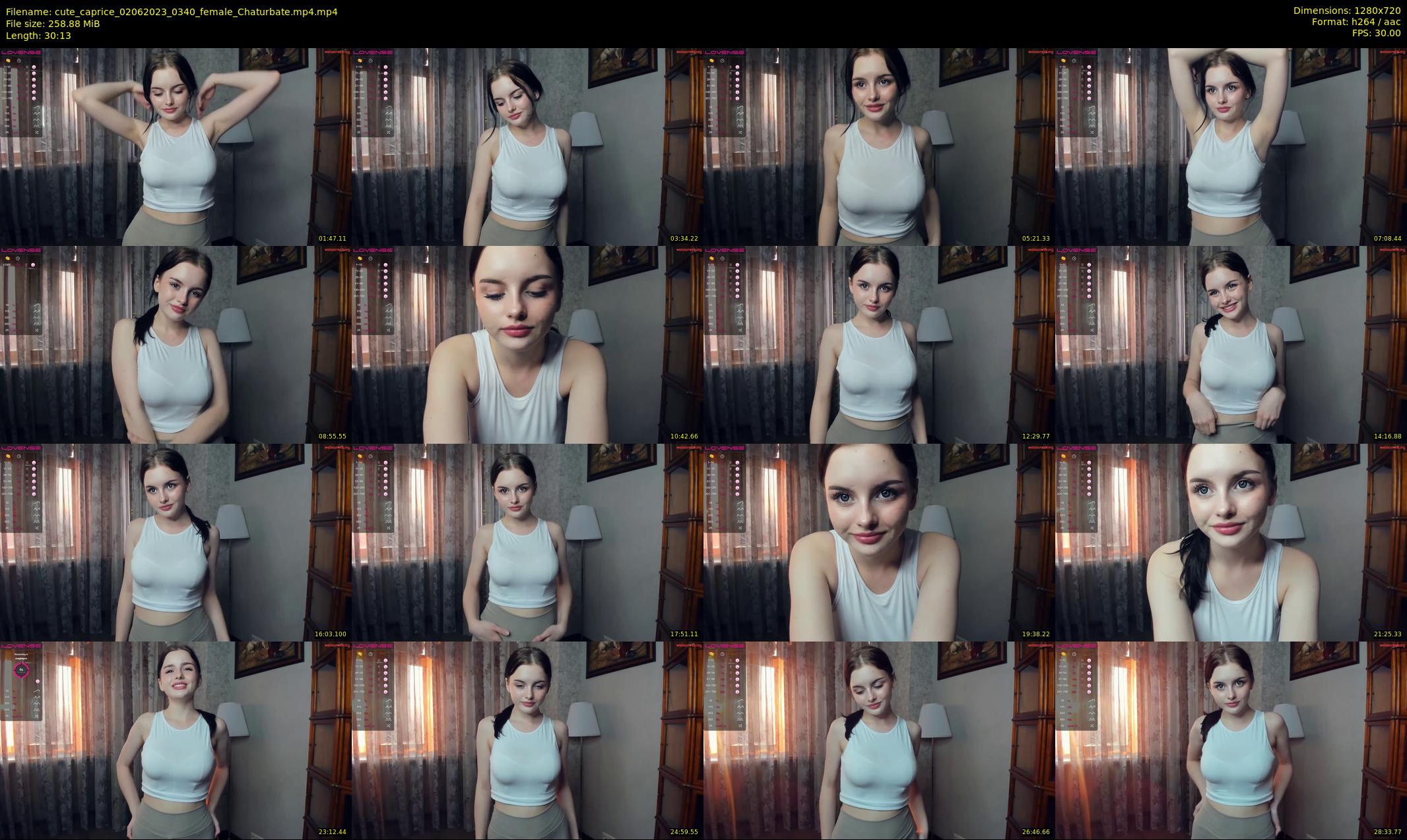 cute_caprice — 31 minute Chaturbate female cam show recording, 720p, Jun 2, 2023