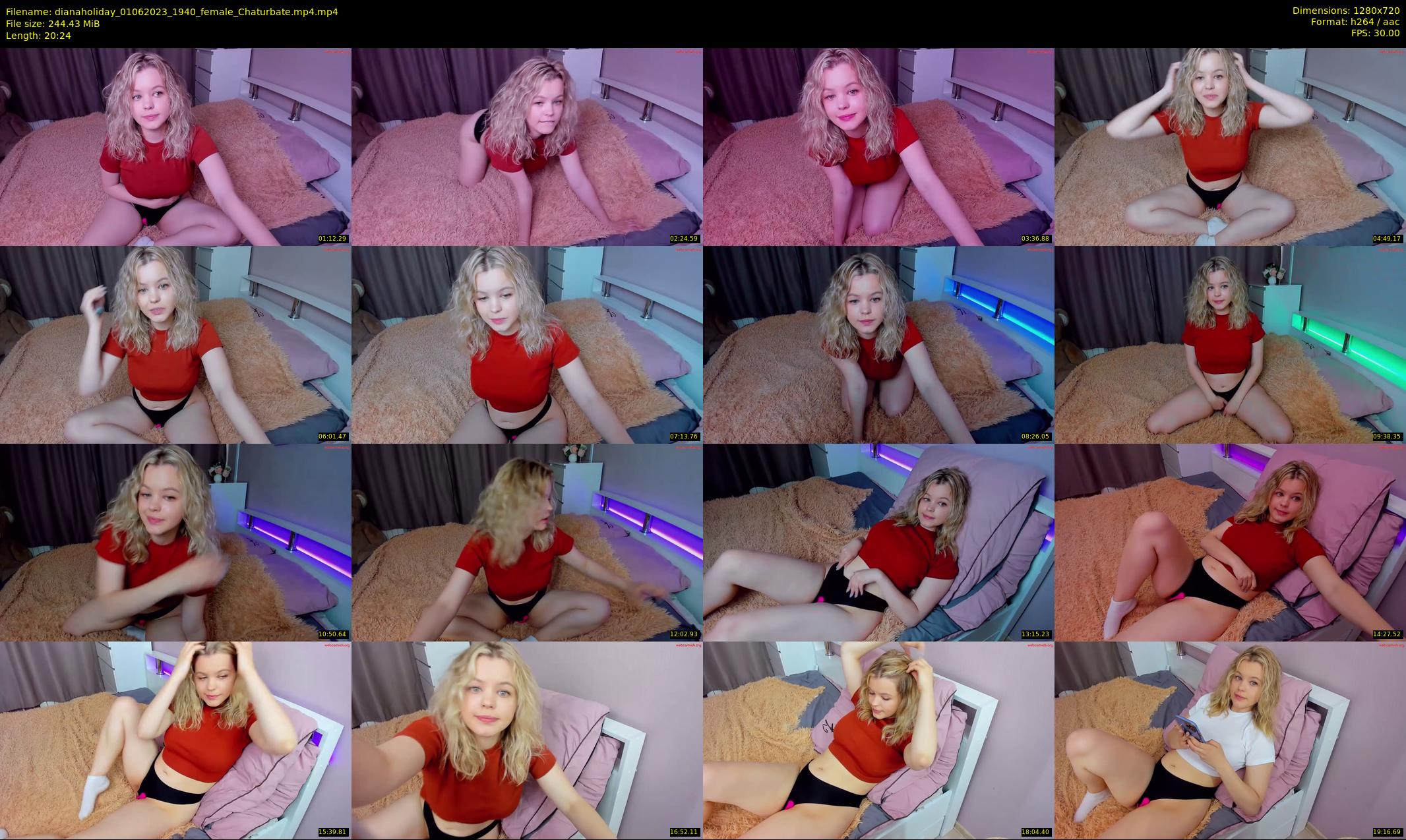 dianaholiday — 21 minute Chaturbate female cam show recording, 720p, Jun 1, 2023