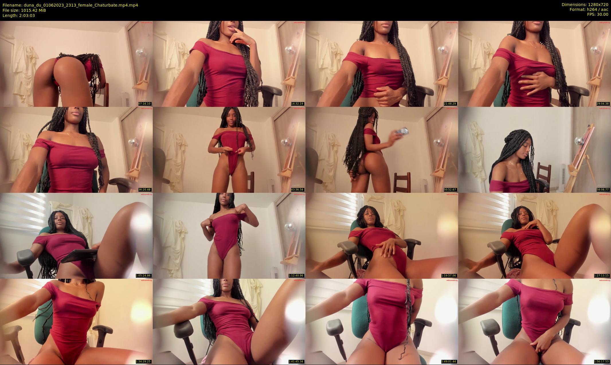 duna_du — 124 minute Chaturbate female cam show recording, 720p, Jun 1, 2023