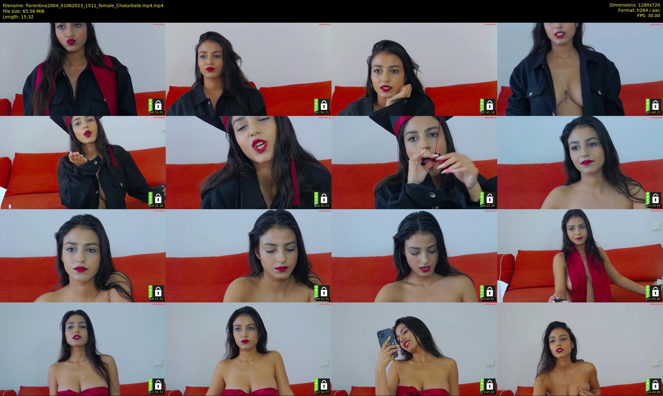 florentina2004 — 16 minute Chaturbate female cam show recording, 720p, Jun 1, 2023