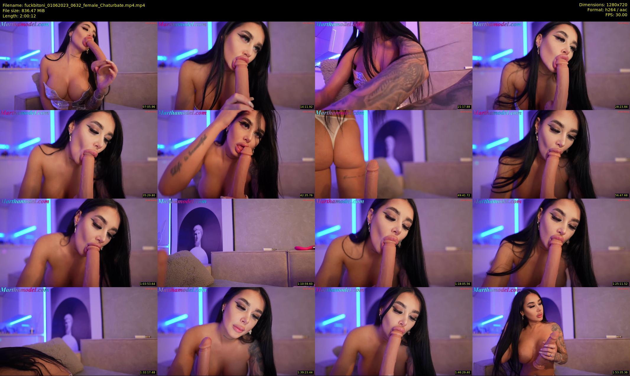 fuckbitoni — 121 minute Chaturbate couple cam show recording, 720p, Jun 1, 2023