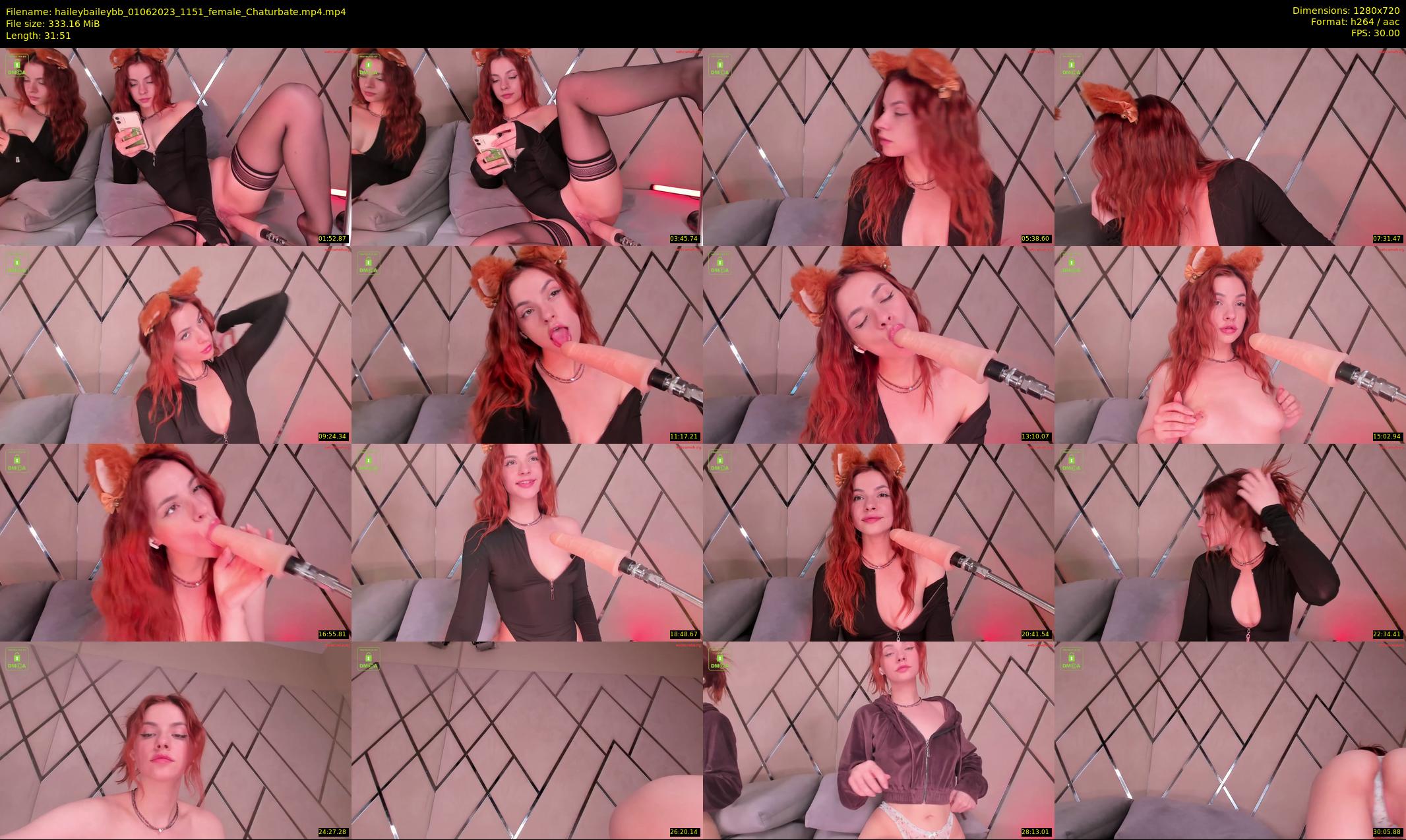haileybaileybb — 32 minute Chaturbate female cam show recording, 720p, Jun 1, 2023