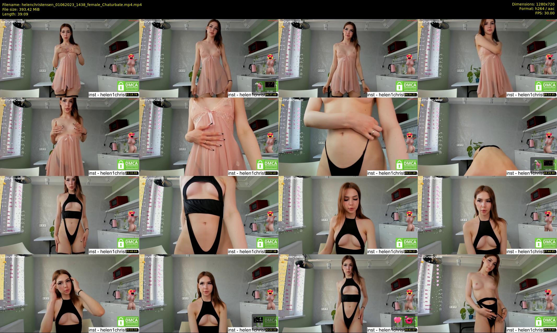 helenchristensen — 40 minute Chaturbate female cam show recording, 720p, Jun 1, 2023