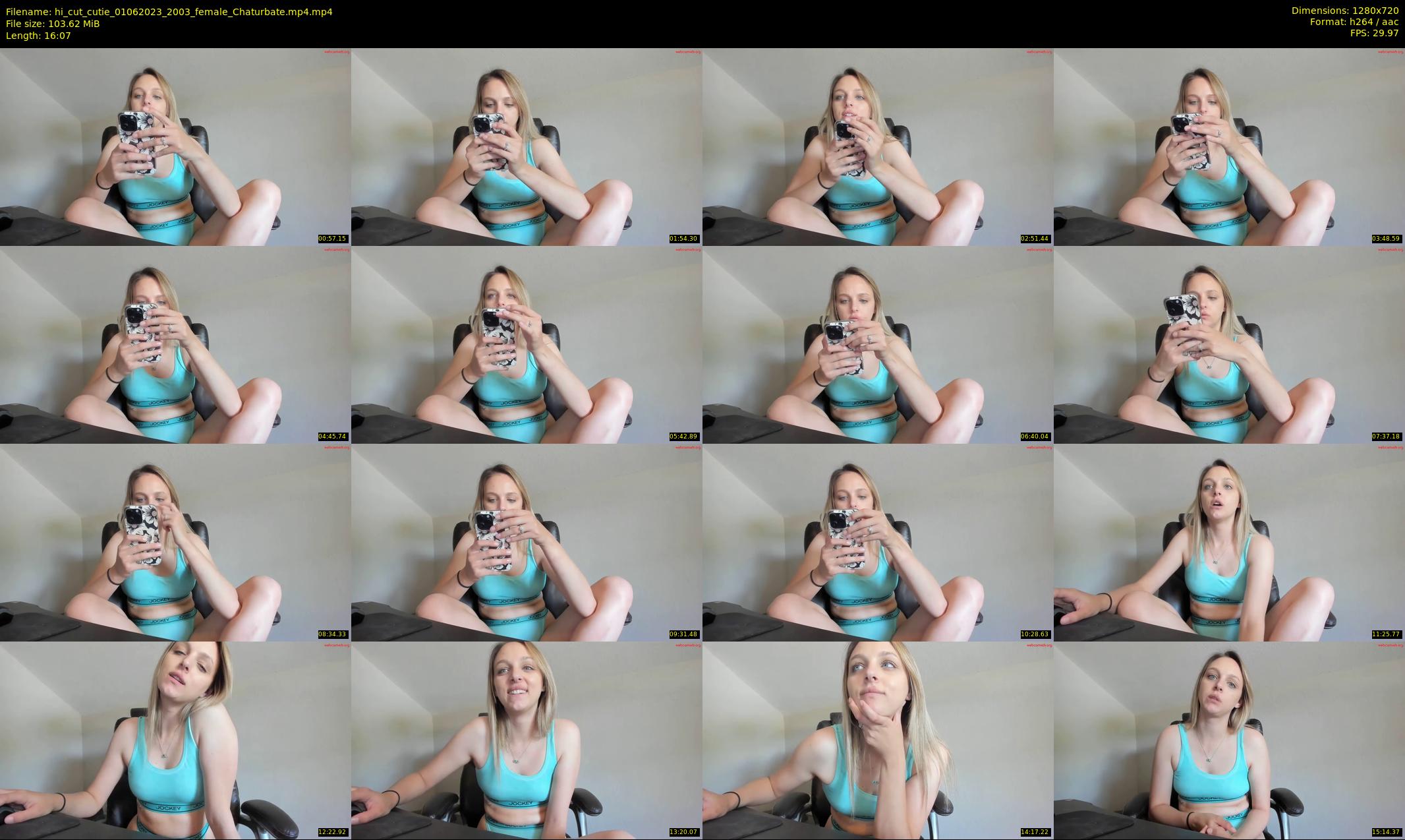 hi_cut_cutie — 17 minute Chaturbate female cam show recording, 720p, Jun 1, 2023