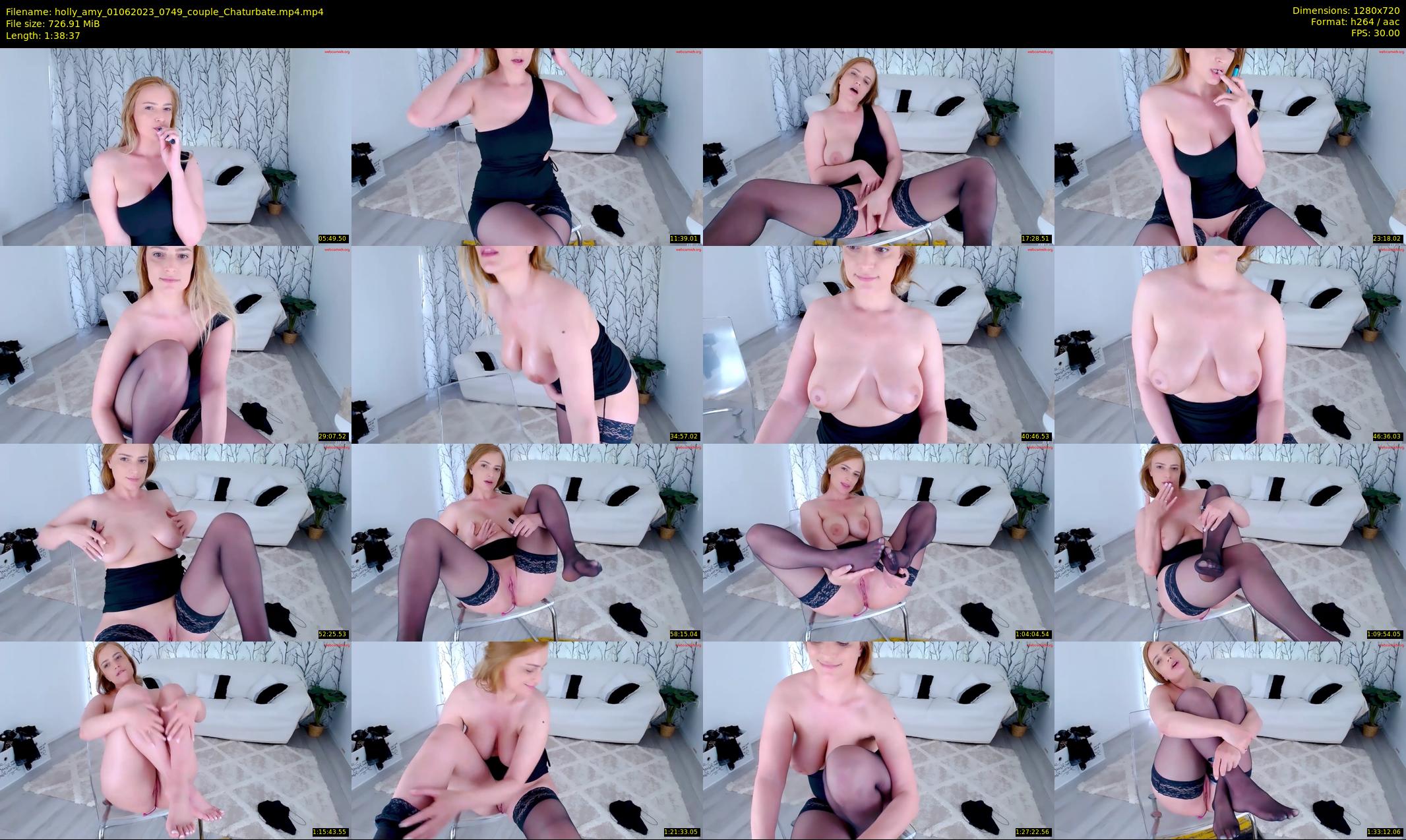 holly_amy — 99 minute Chaturbate couple cam show recording, 720p, Jun 1, 2023