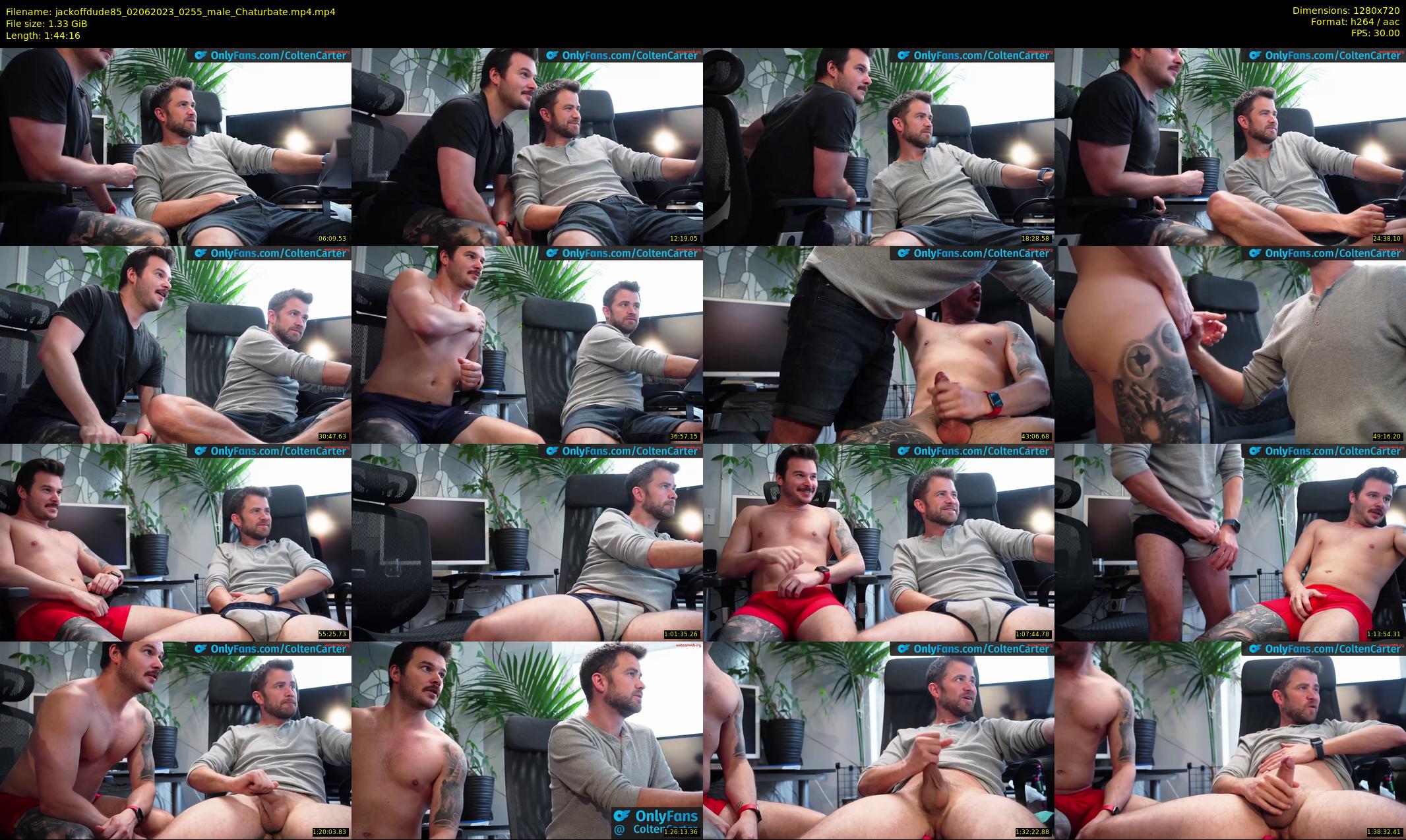 jackoffdude85 — 105 minute Chaturbate male cam show recording, 720p, Jun 2, 2023