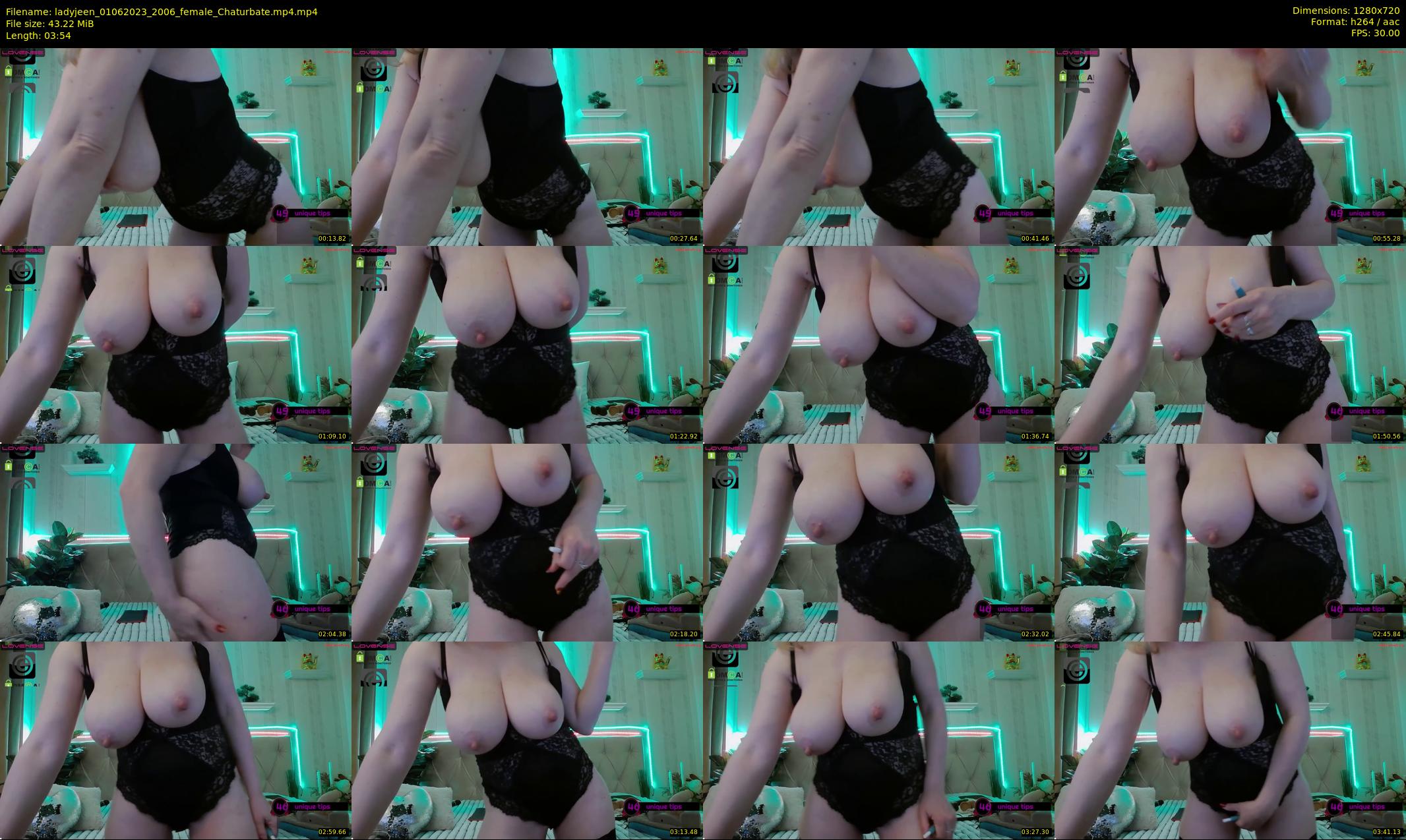 ladyjeen — 4 minute Chaturbate female cam show recording, 720p, Jun 1, 2023