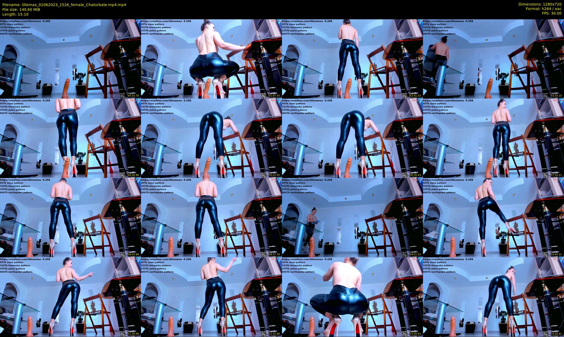 lillemax — 16 minute Chaturbate female cam show recording, 720p, Jun 1, 2023