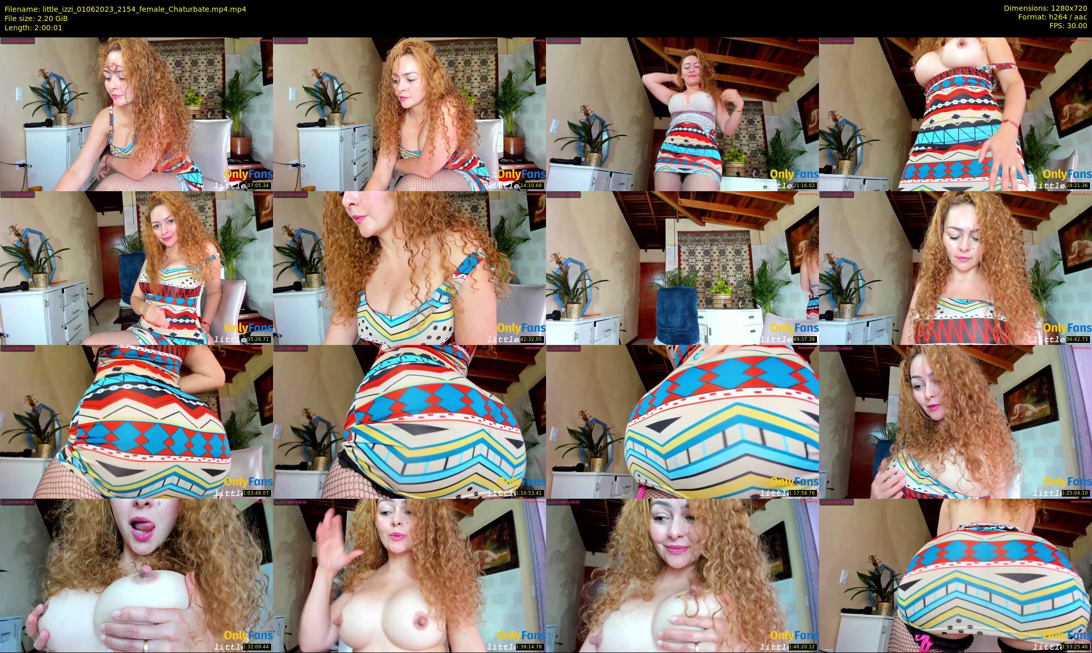little_izzi — 121 minute Chaturbate female cam show recording, 720p, Jun 1, 2023