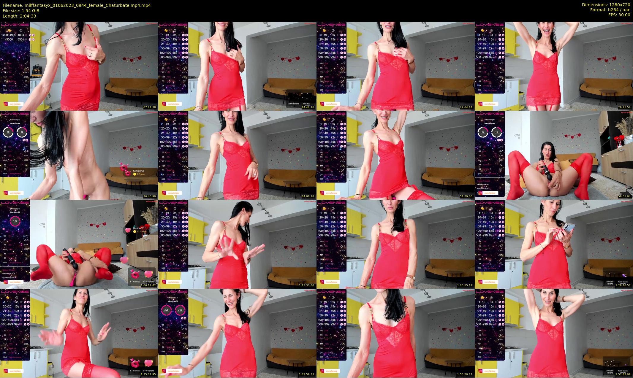 milffantasyx — 125 minute Chaturbate female cam show recording, 720p, Jun 1, 2023